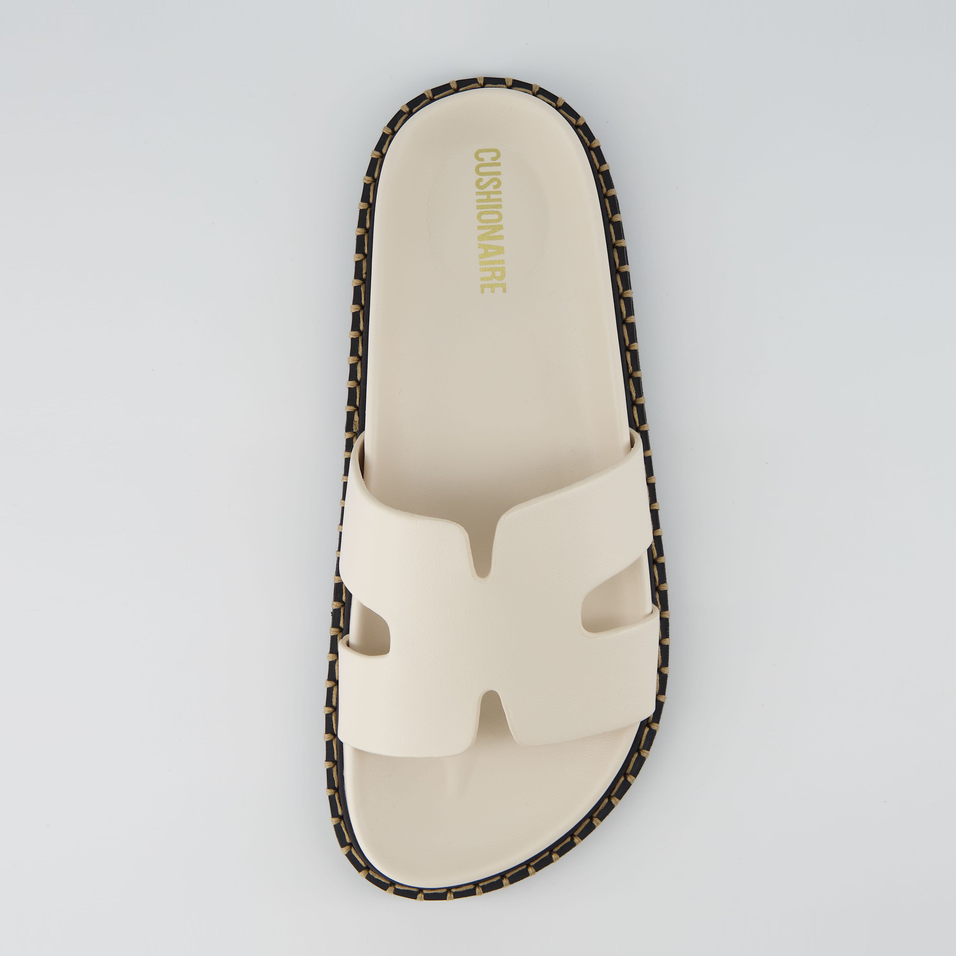 Crisp Footbed Slide Sandal