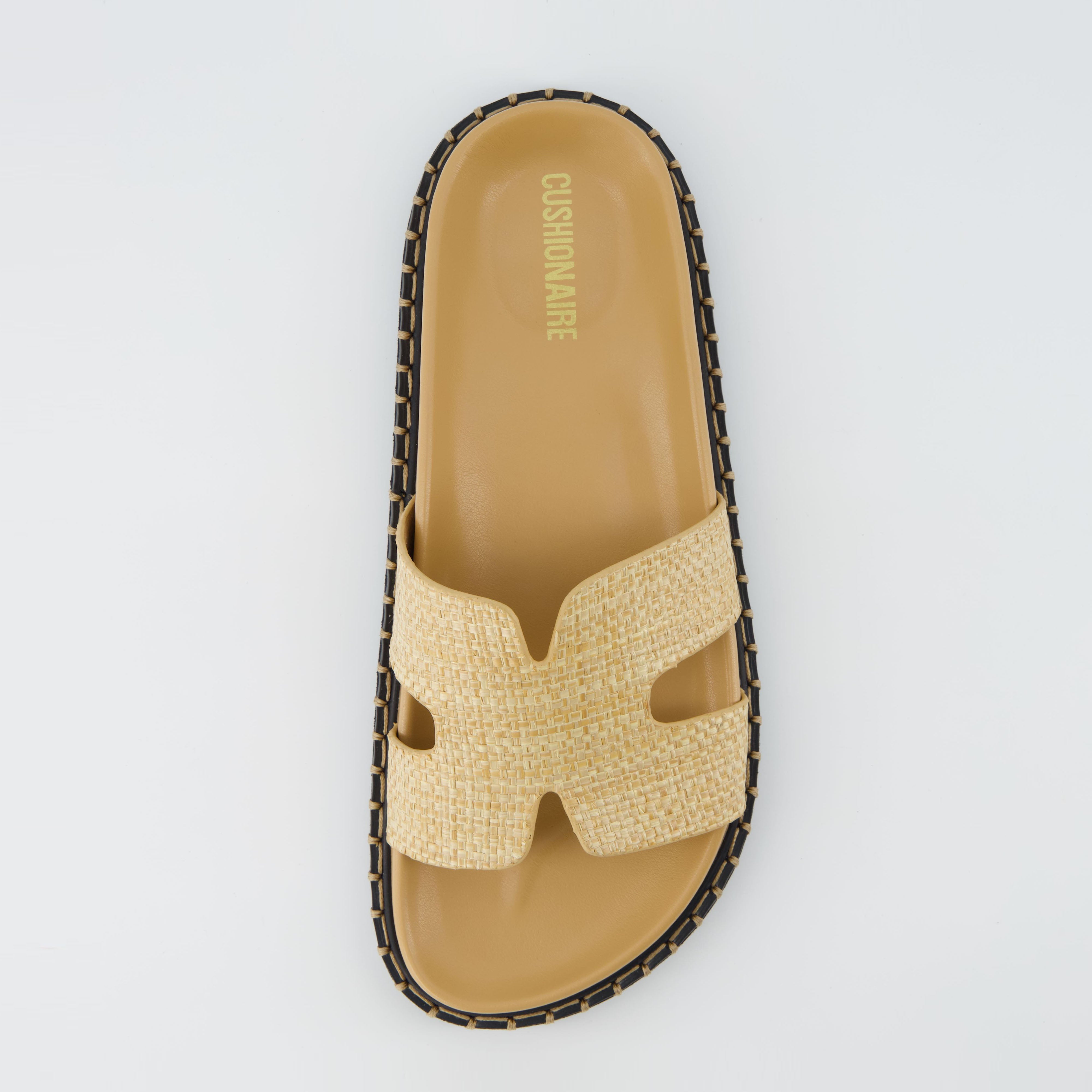 Crisp Footbed Slide Sandal