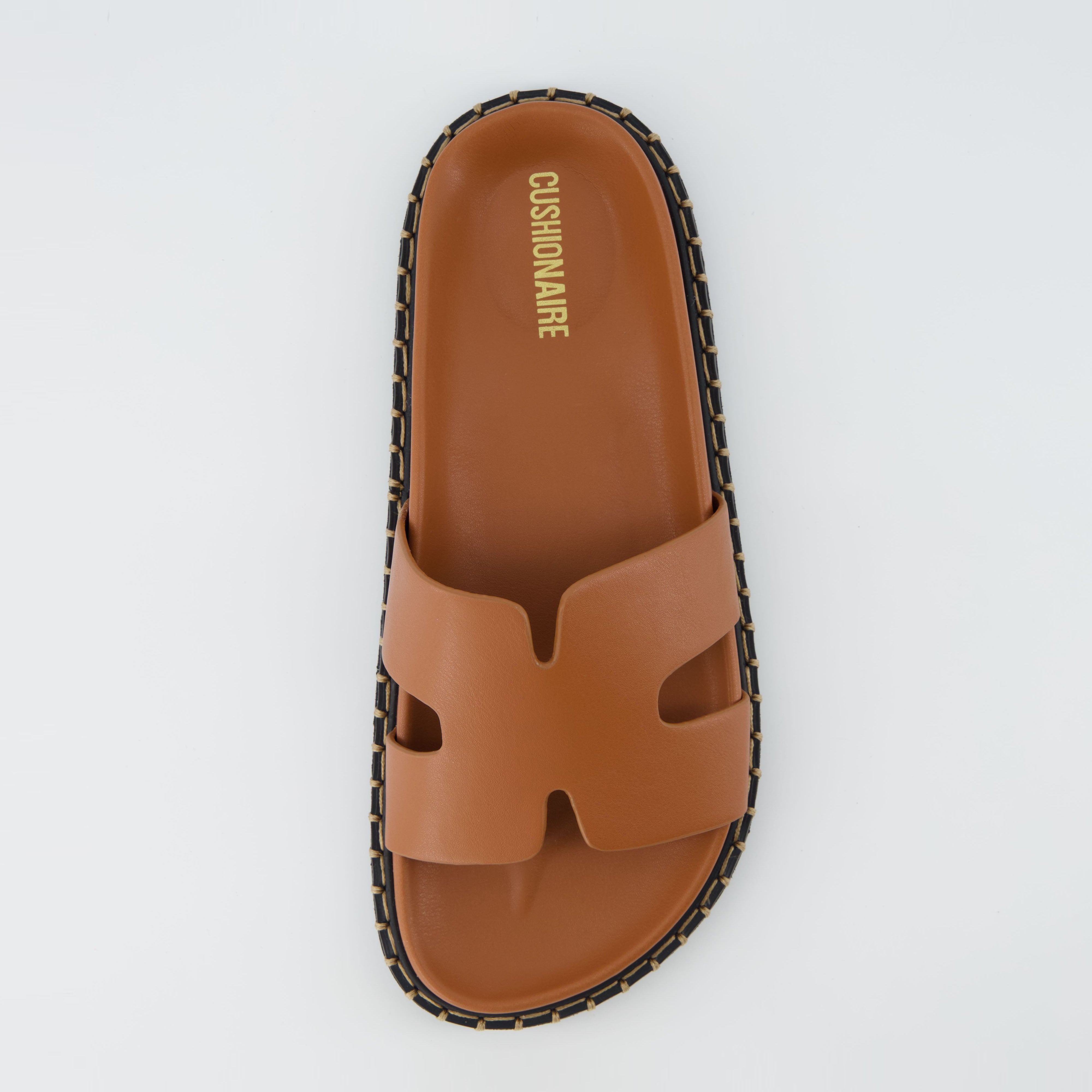 Crisp Footbed Slide Sandal