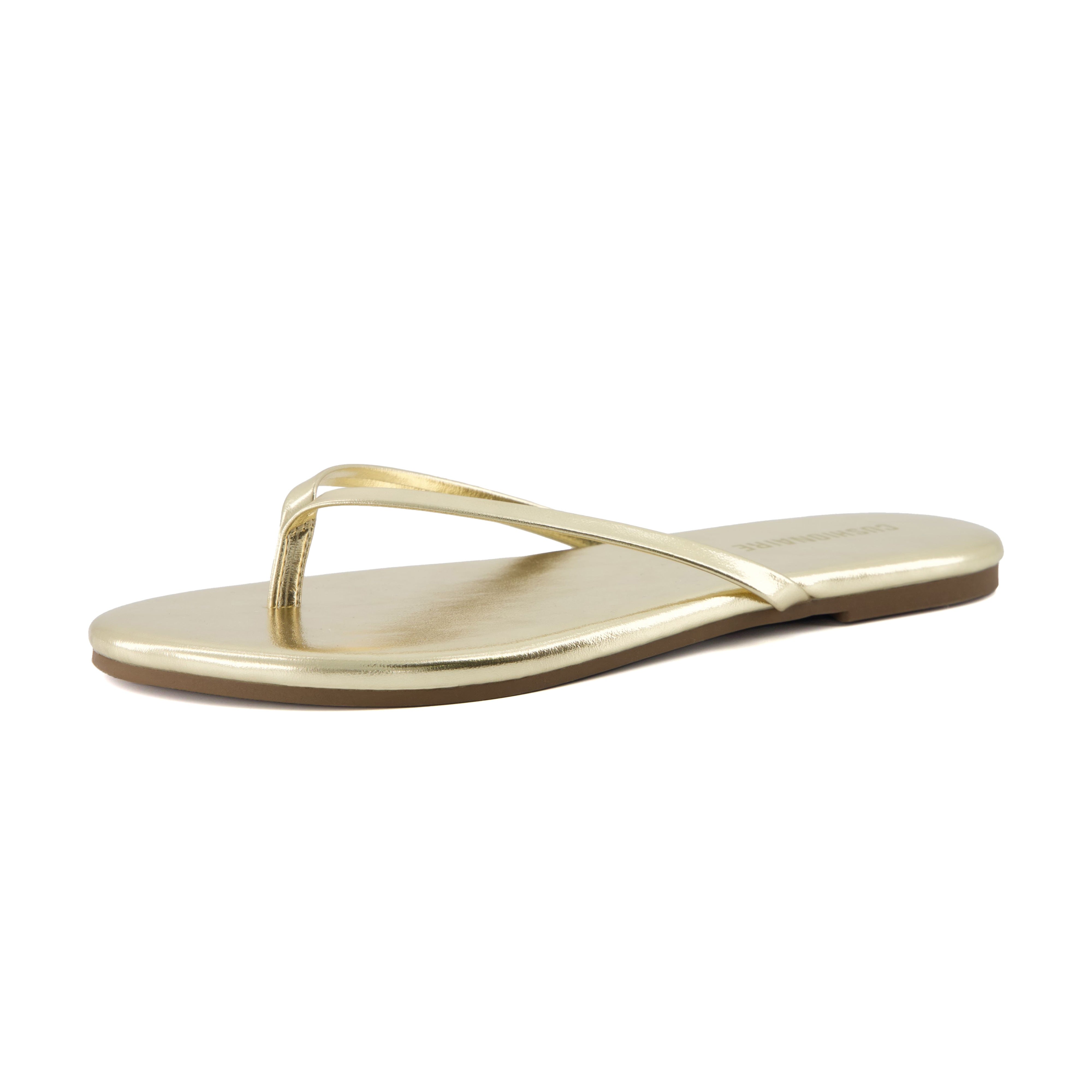 Cruise Minimalist Flip Flops Gold