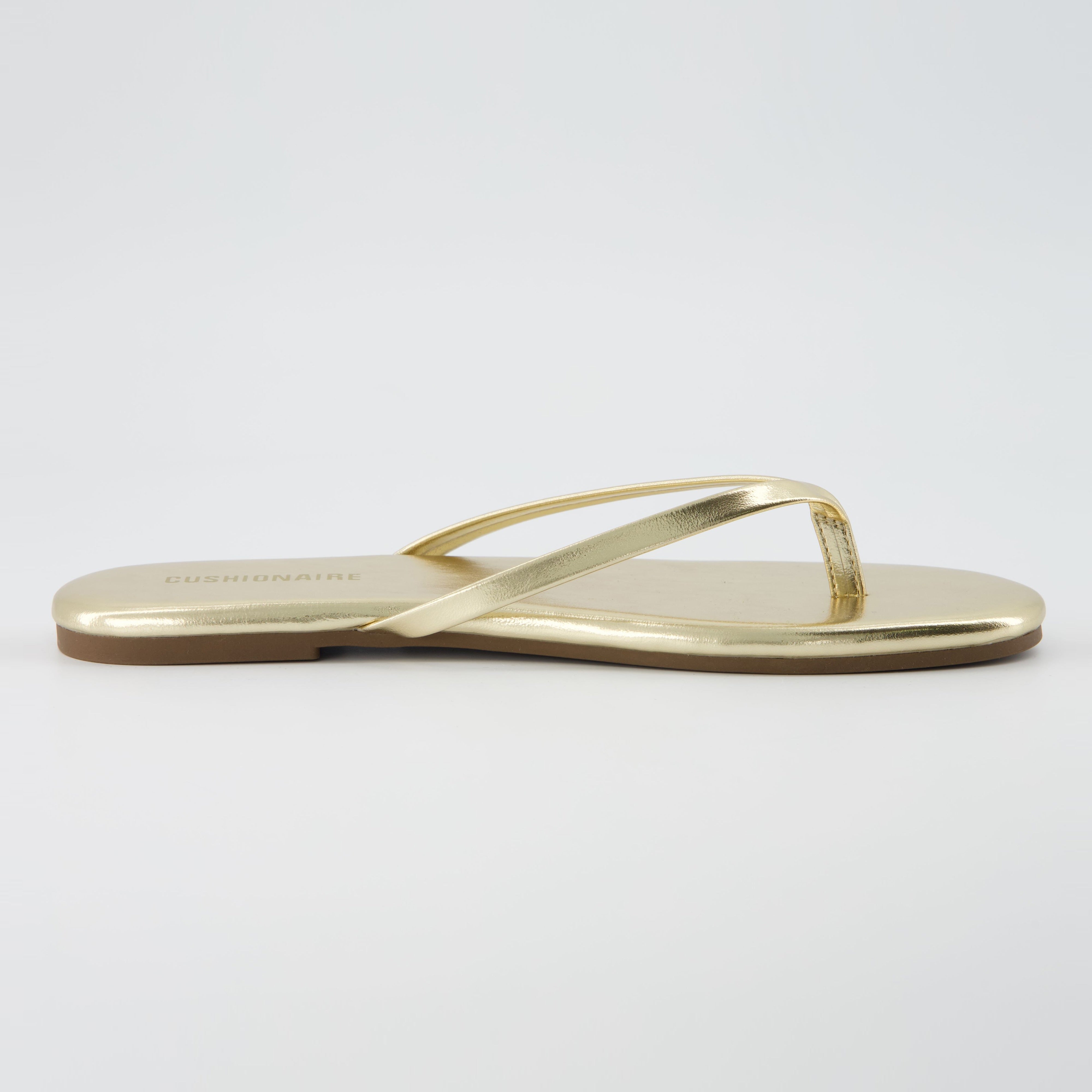 Cruise Minimalist Flip Flops Gold