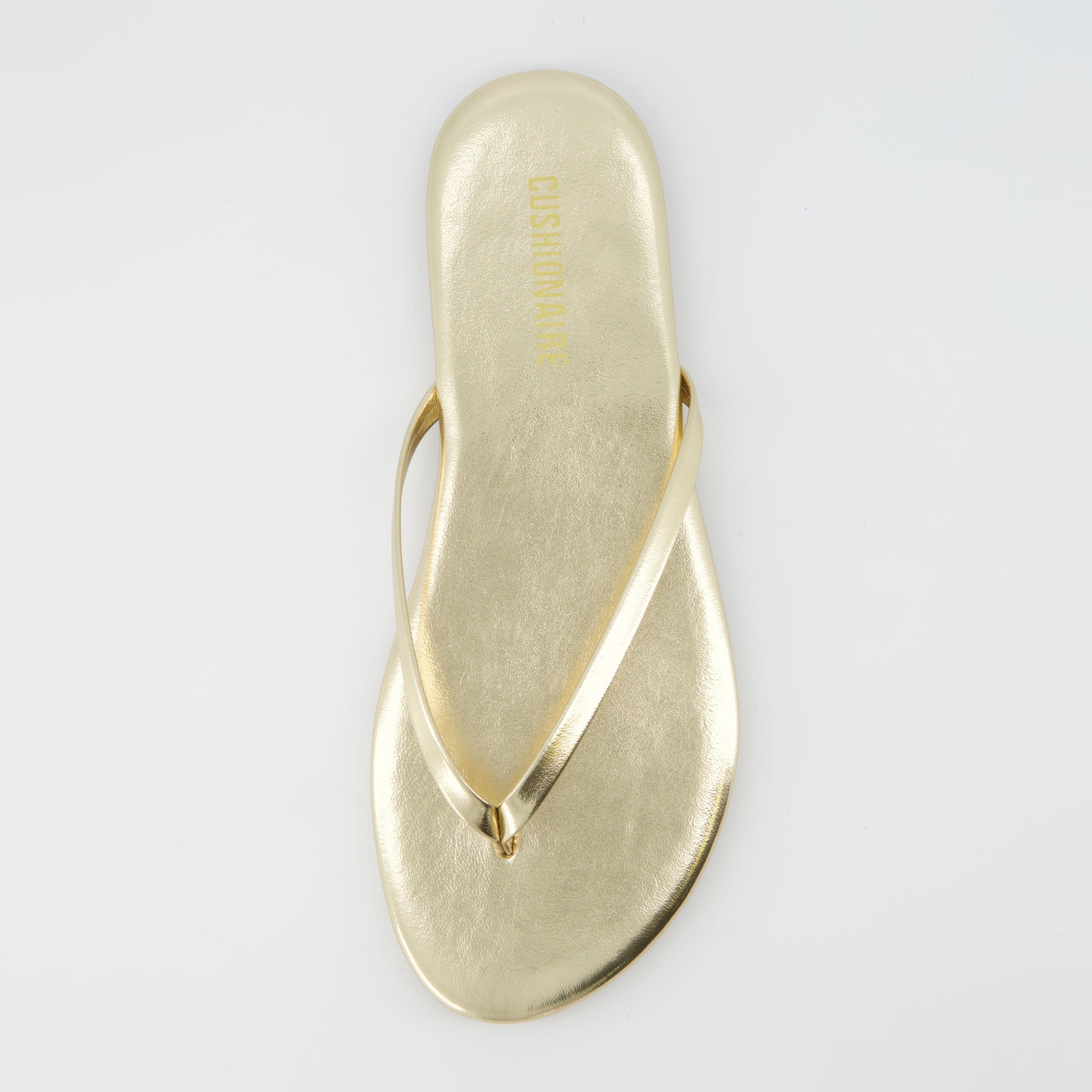 Cruise Minimalist Flip Flops Gold