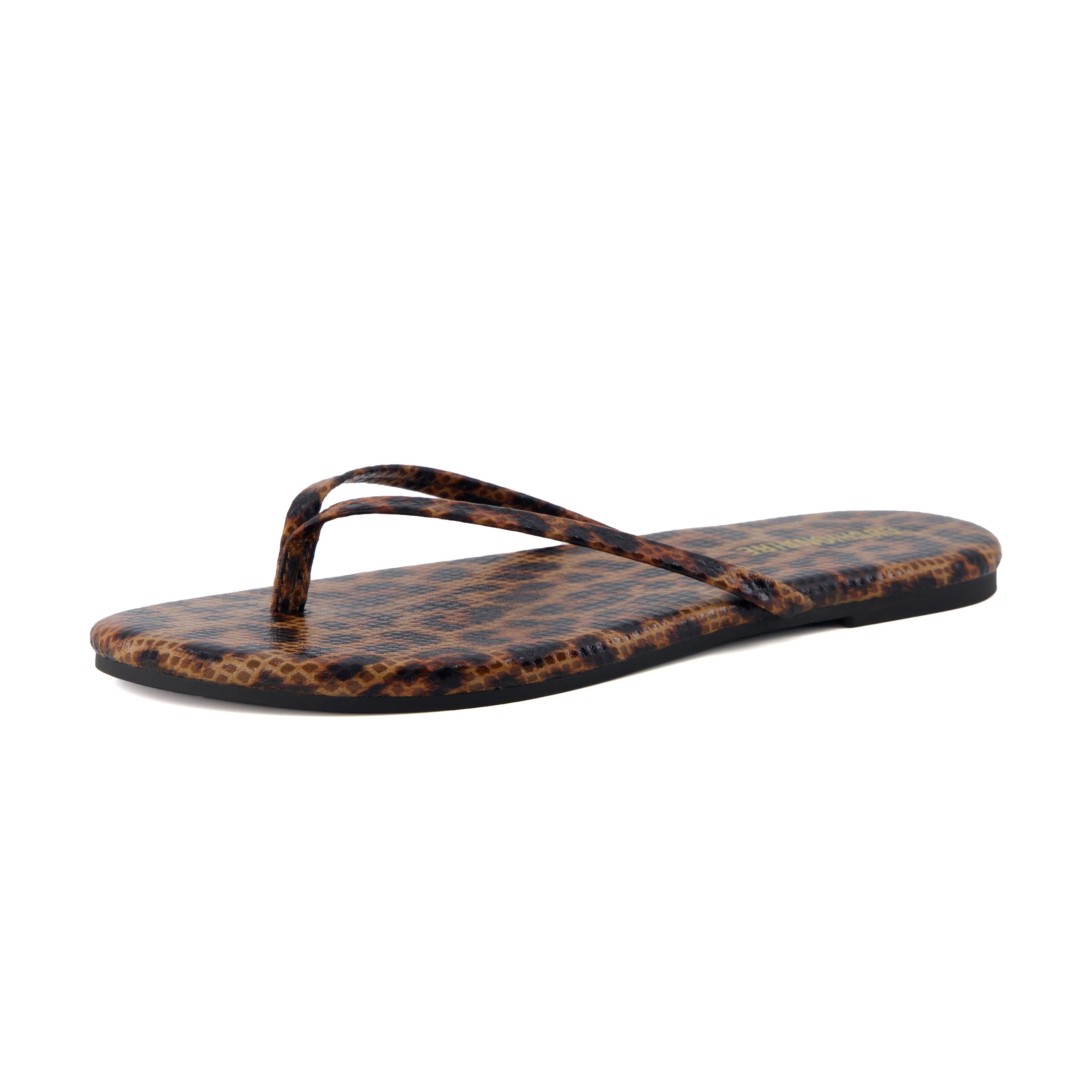 Cruise Minimalist Flip Flops Leopard