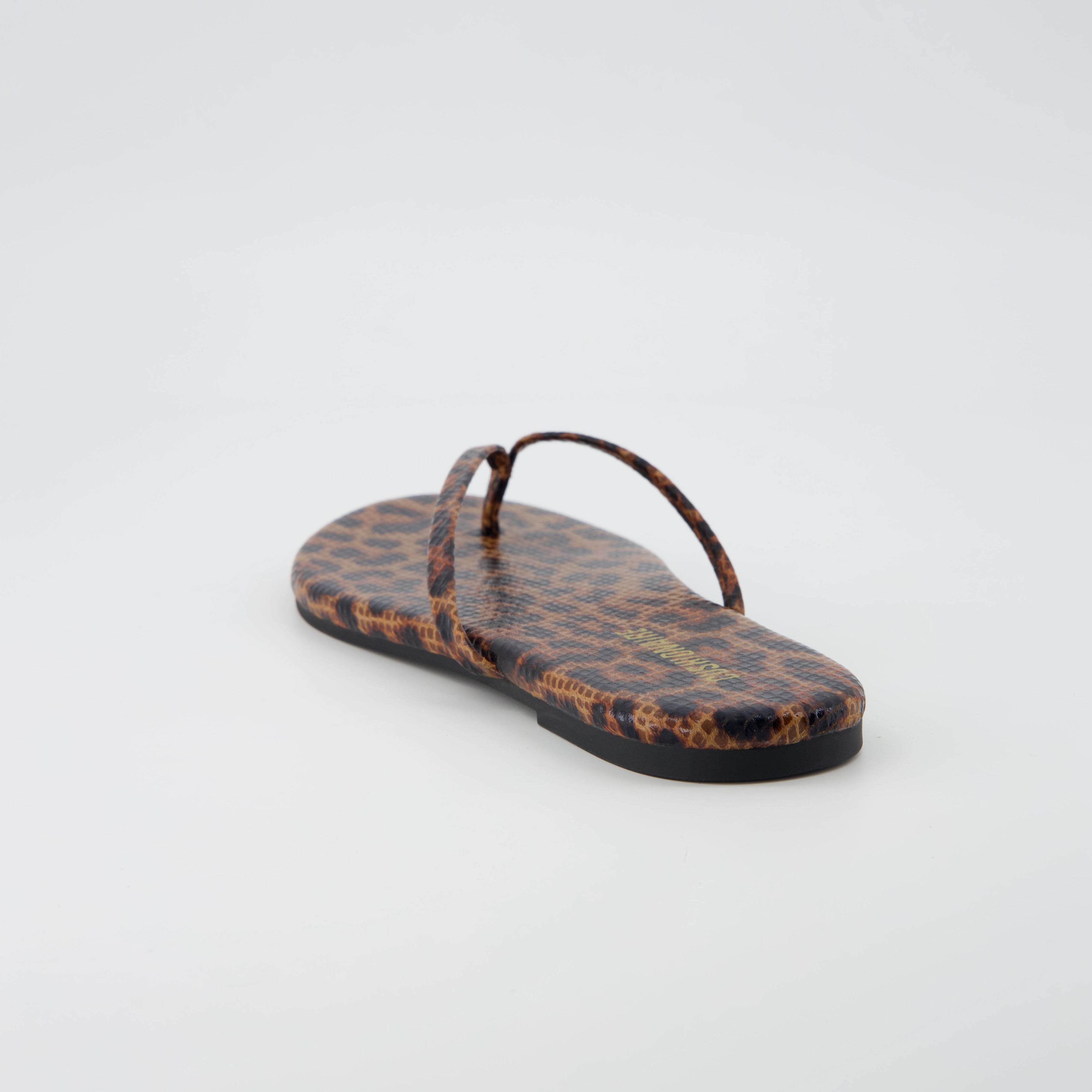 Cruise Minimalist Flip Flops Leopard