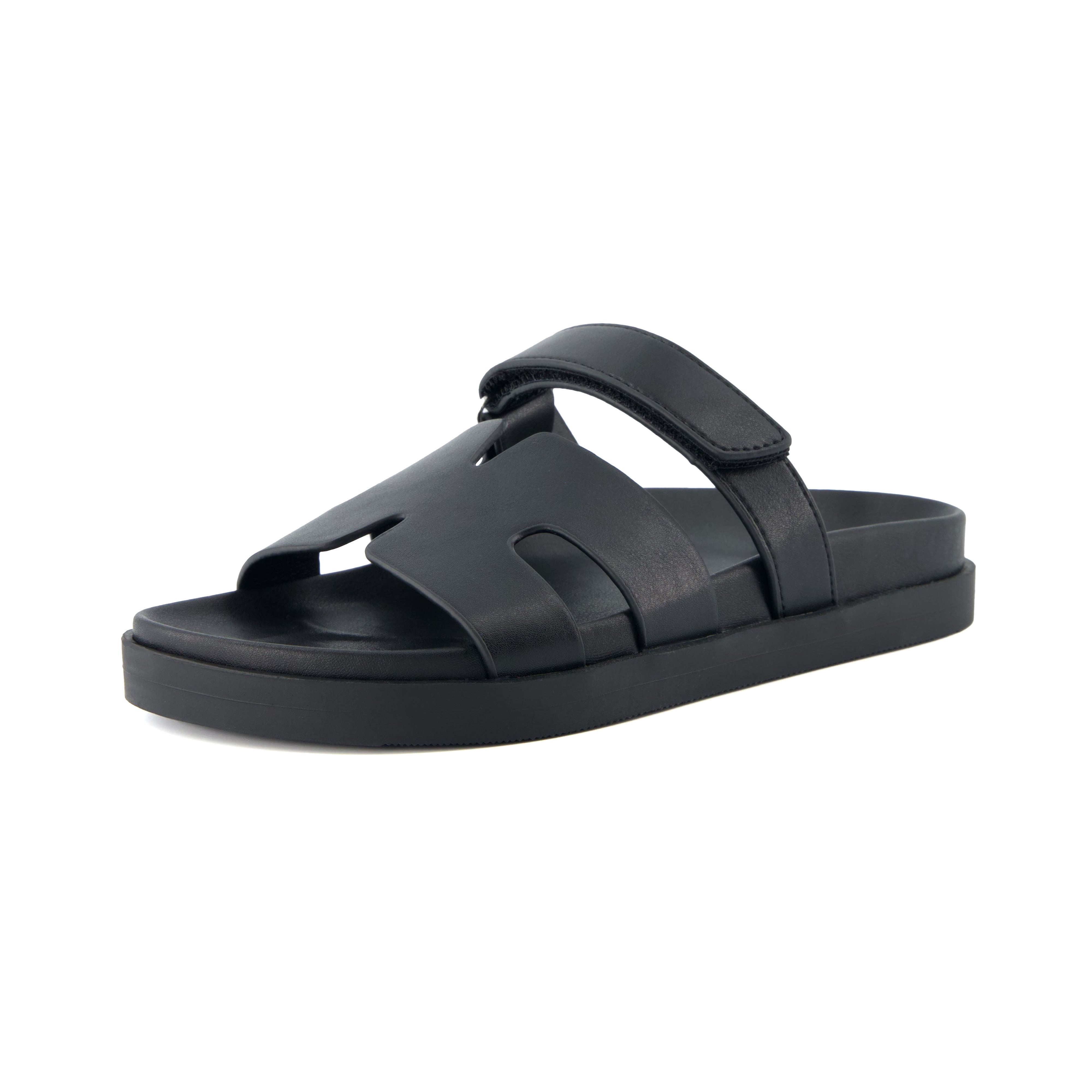 Estate Footbed Sandal Black Medium