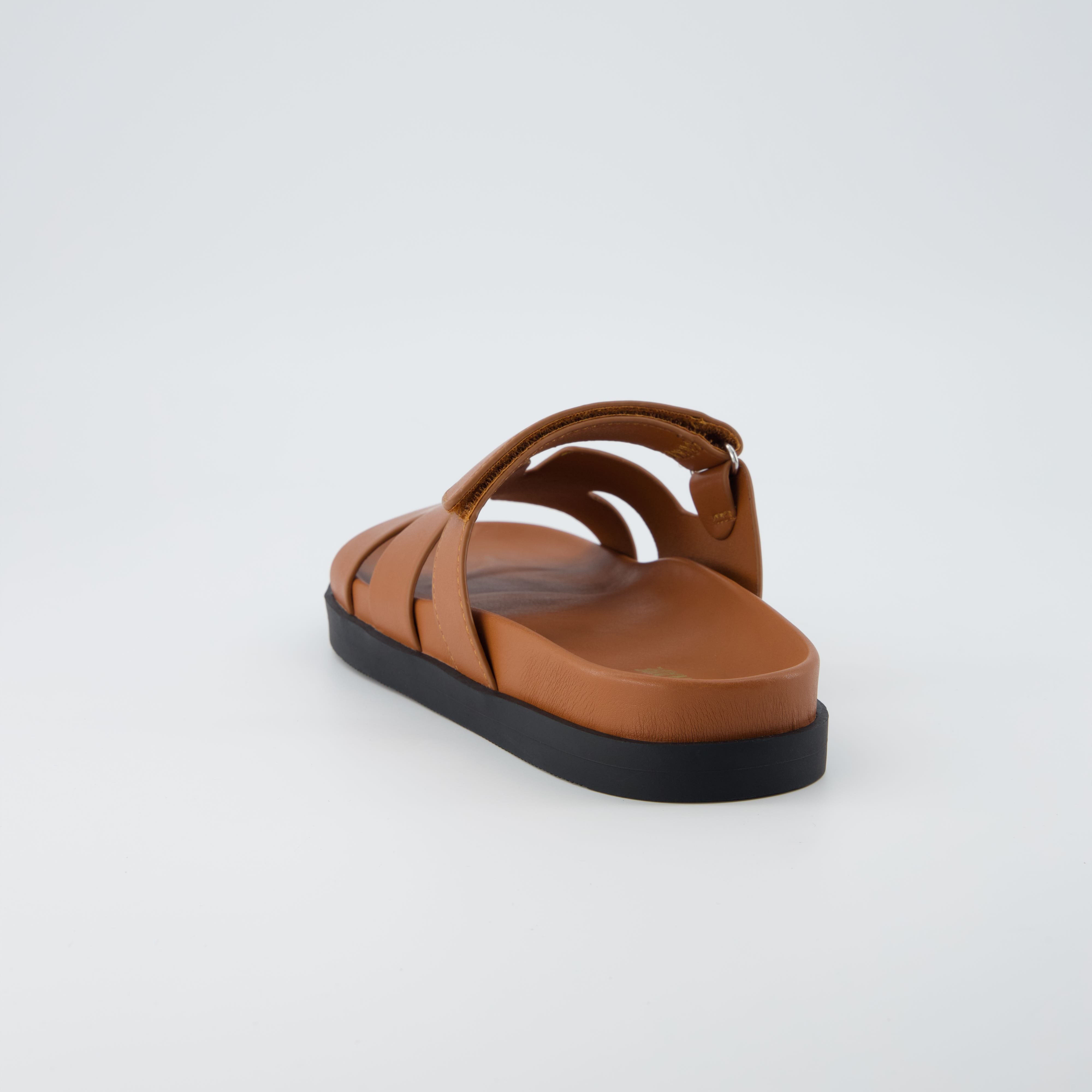 Estate Footbed Sandal Cognac Medium