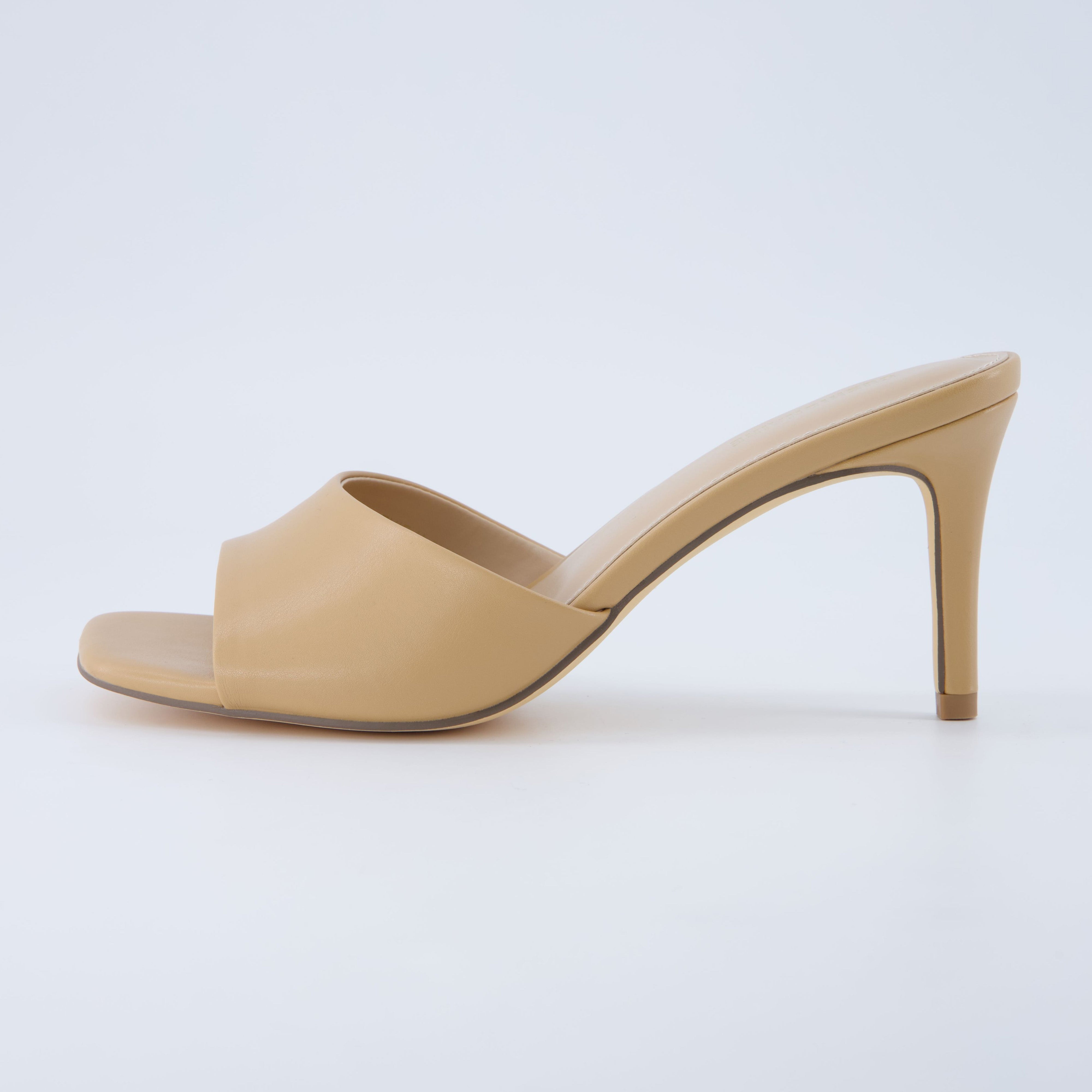 Evie One Band Dress Heel Nude