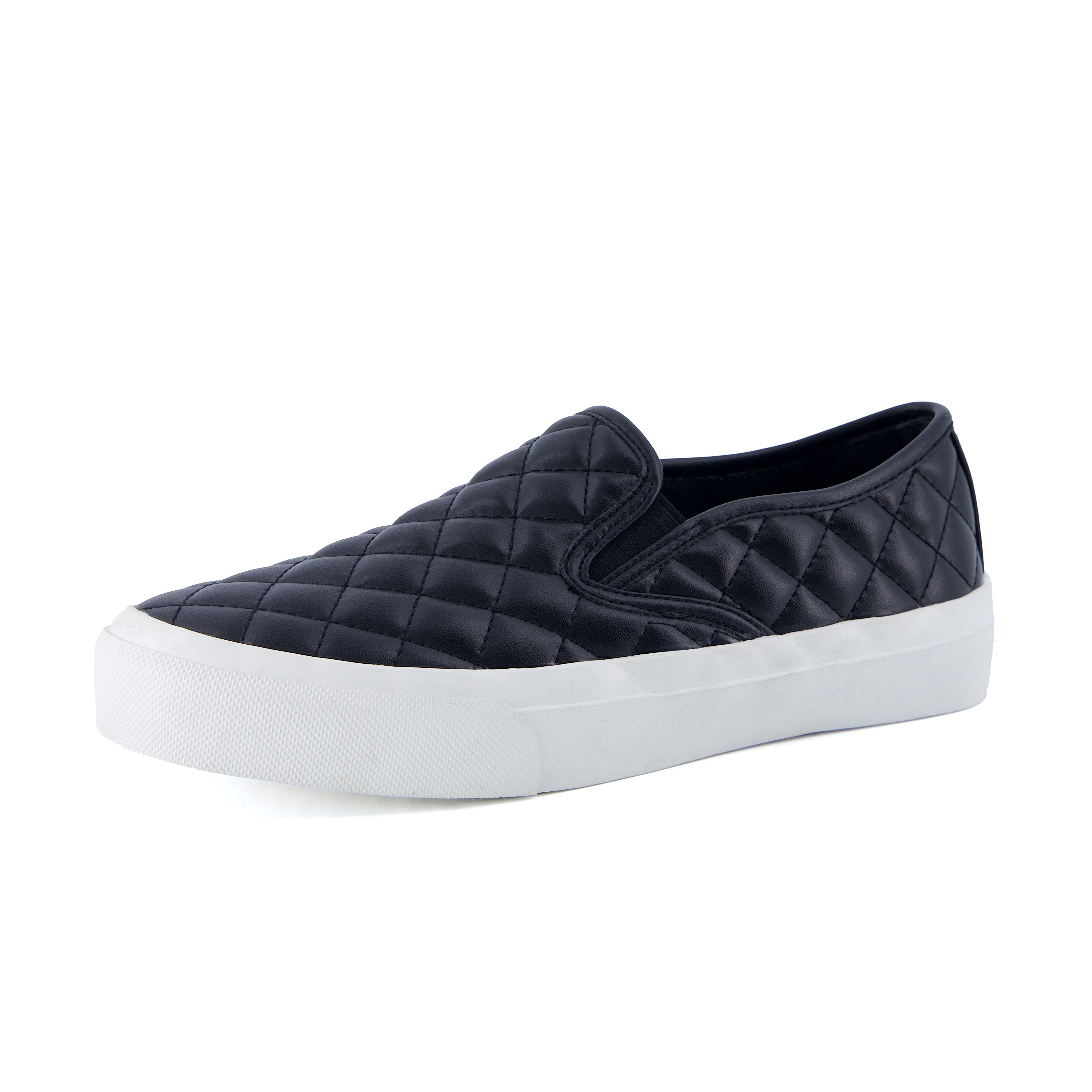 Faze Women’s Quilted Slip-On Sneaker Black