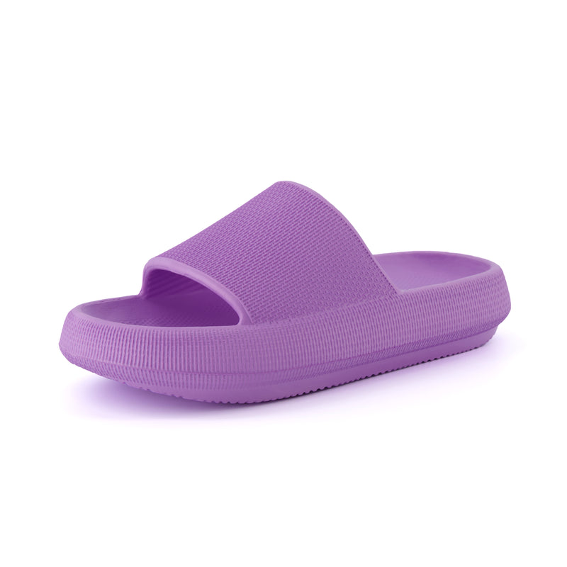 Cushionaire Women's Feather Cloud Slide Brights