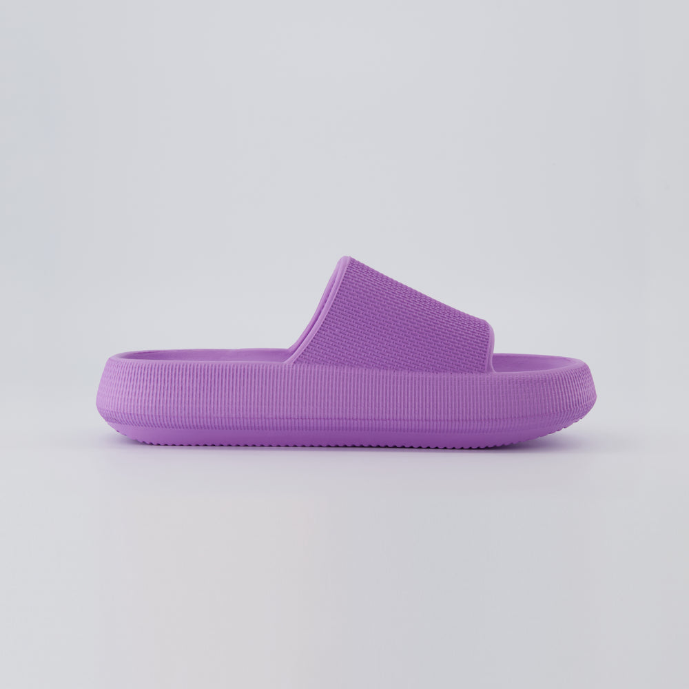 Cushionaire Women's Feather Cloud Slide Brights