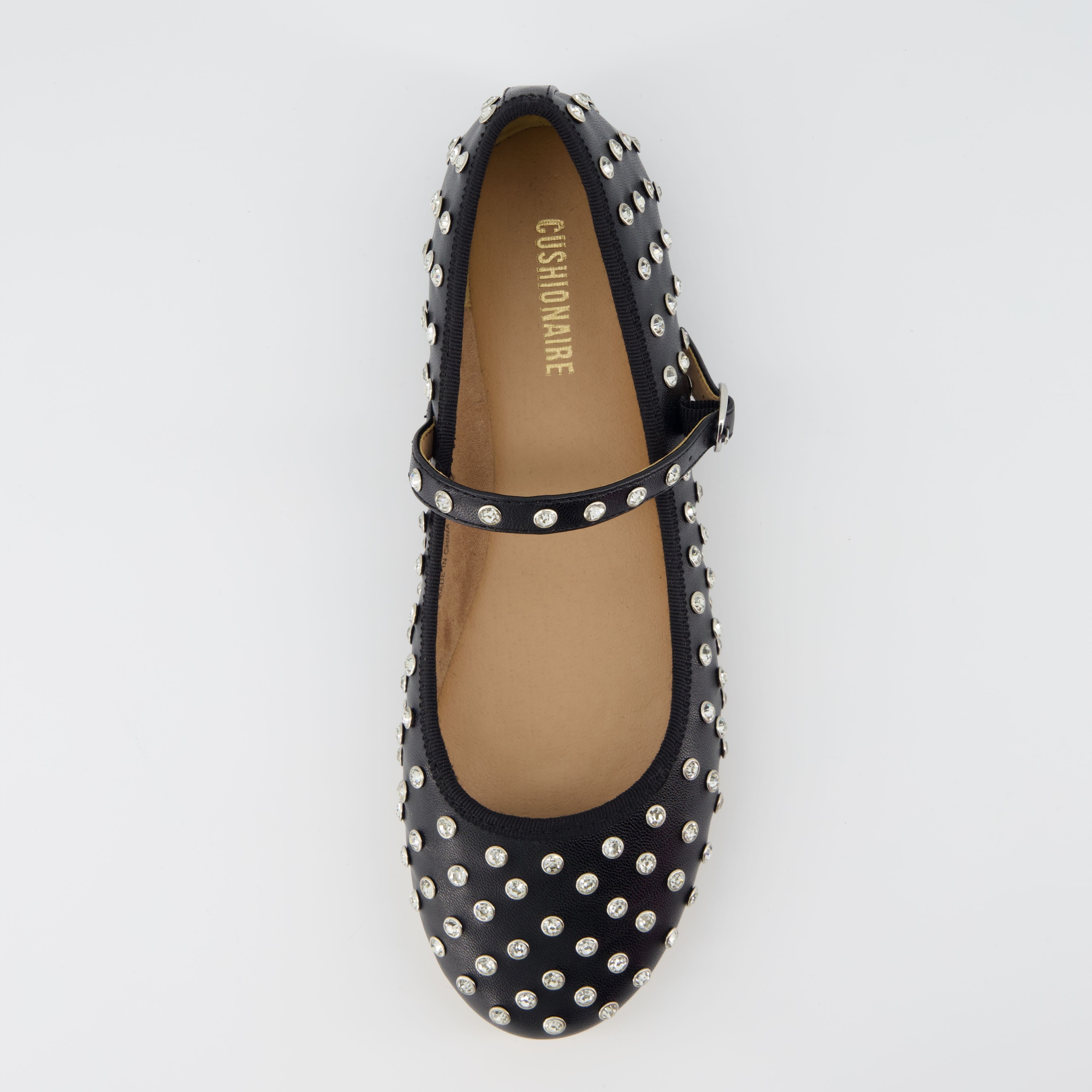 Flashy Studded Mary Janes