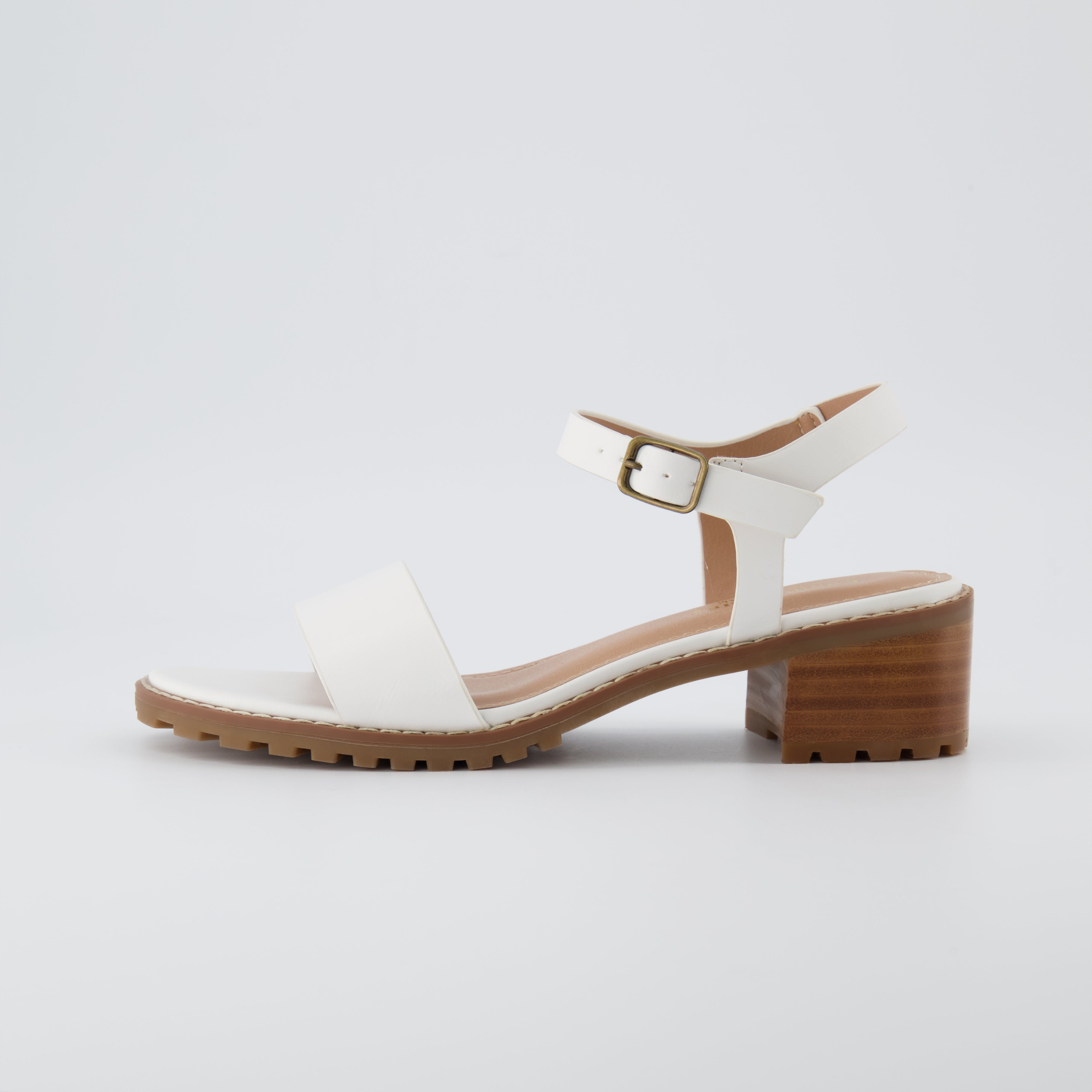 LIMITED COLLECTION Lime Green Block Heel Sandal In Wide E Fit & Extra Wide  Fit | Yours Clothing