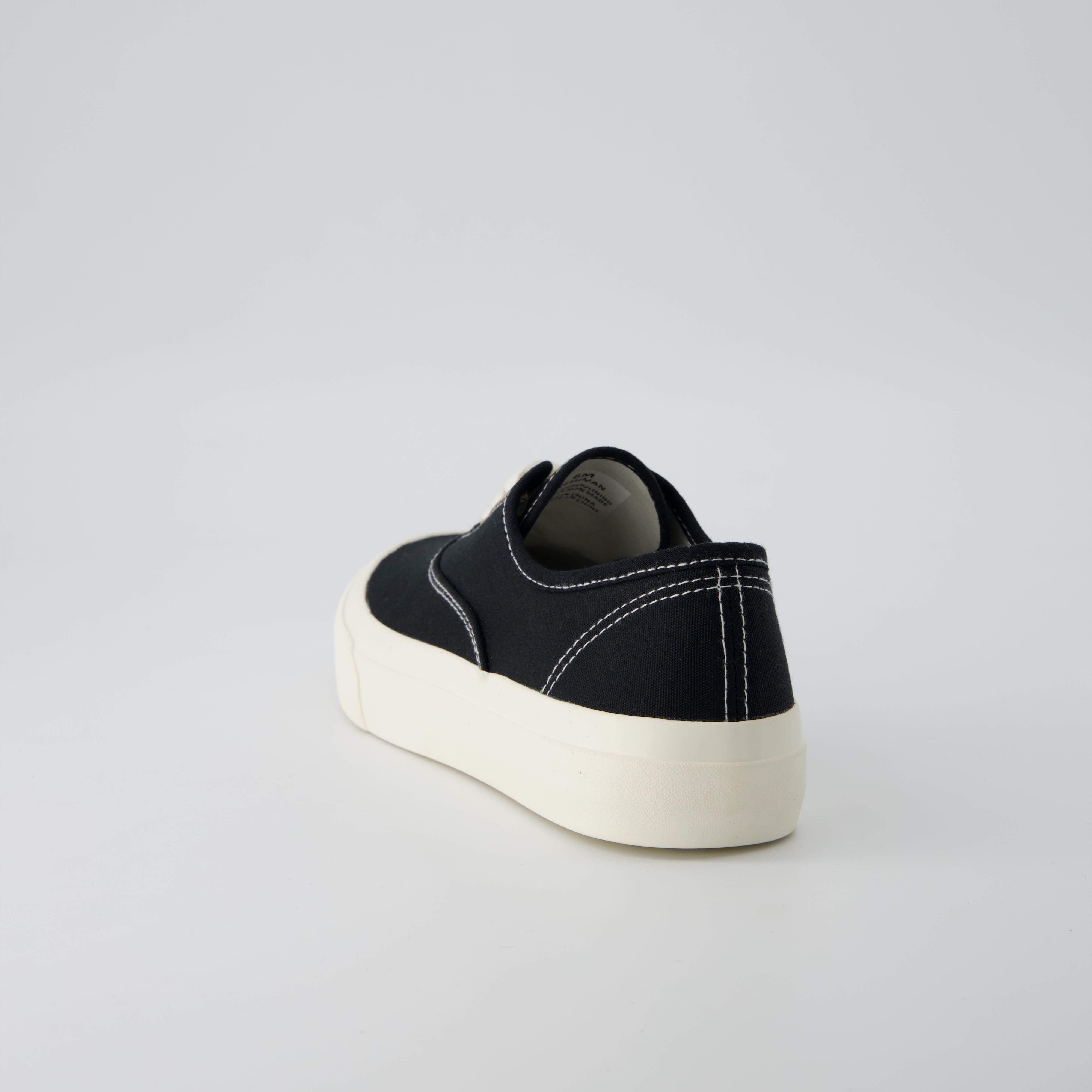 Freshman Canvas Lace-Up Sneaker Black