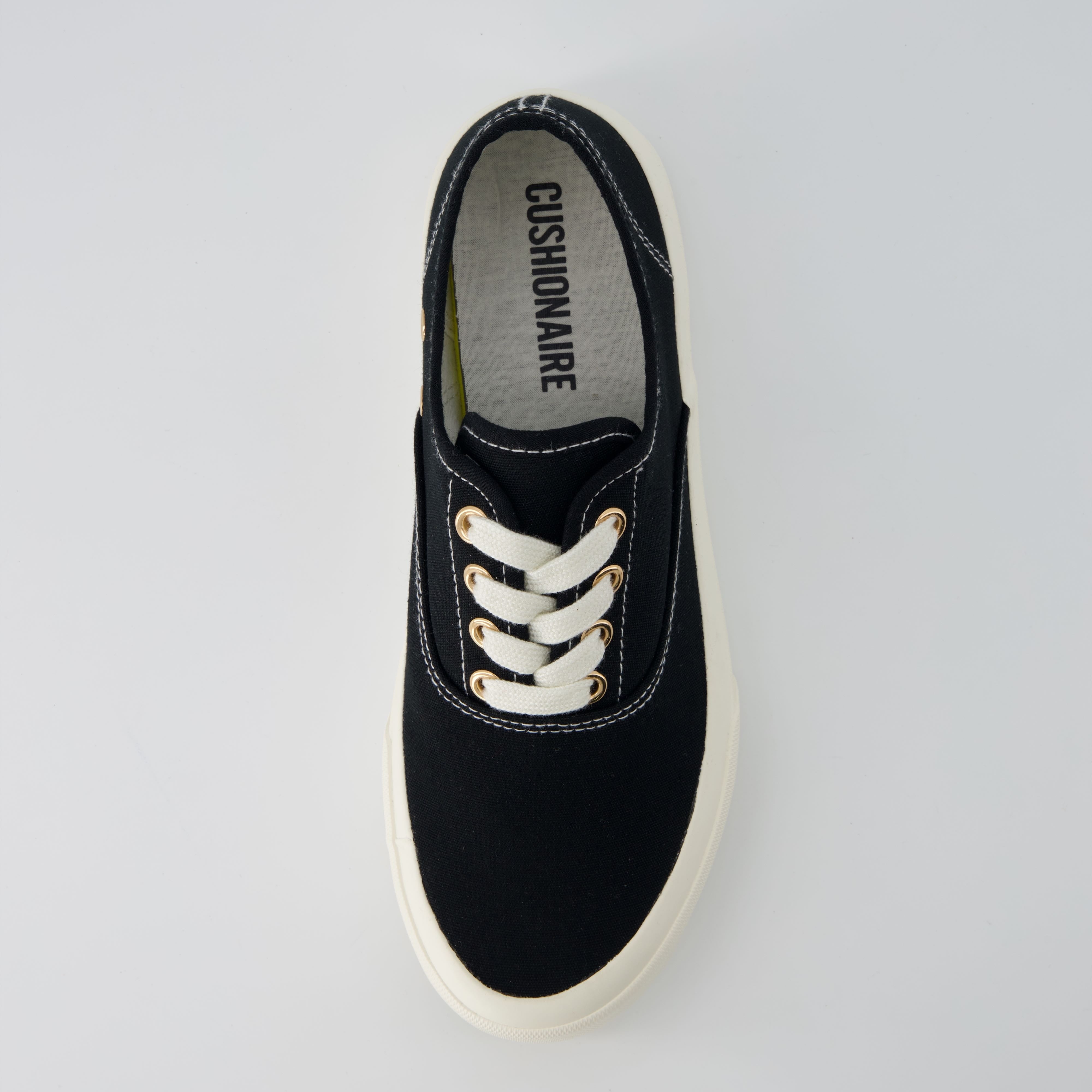 Freshman Canvas Lace-Up Sneaker Black