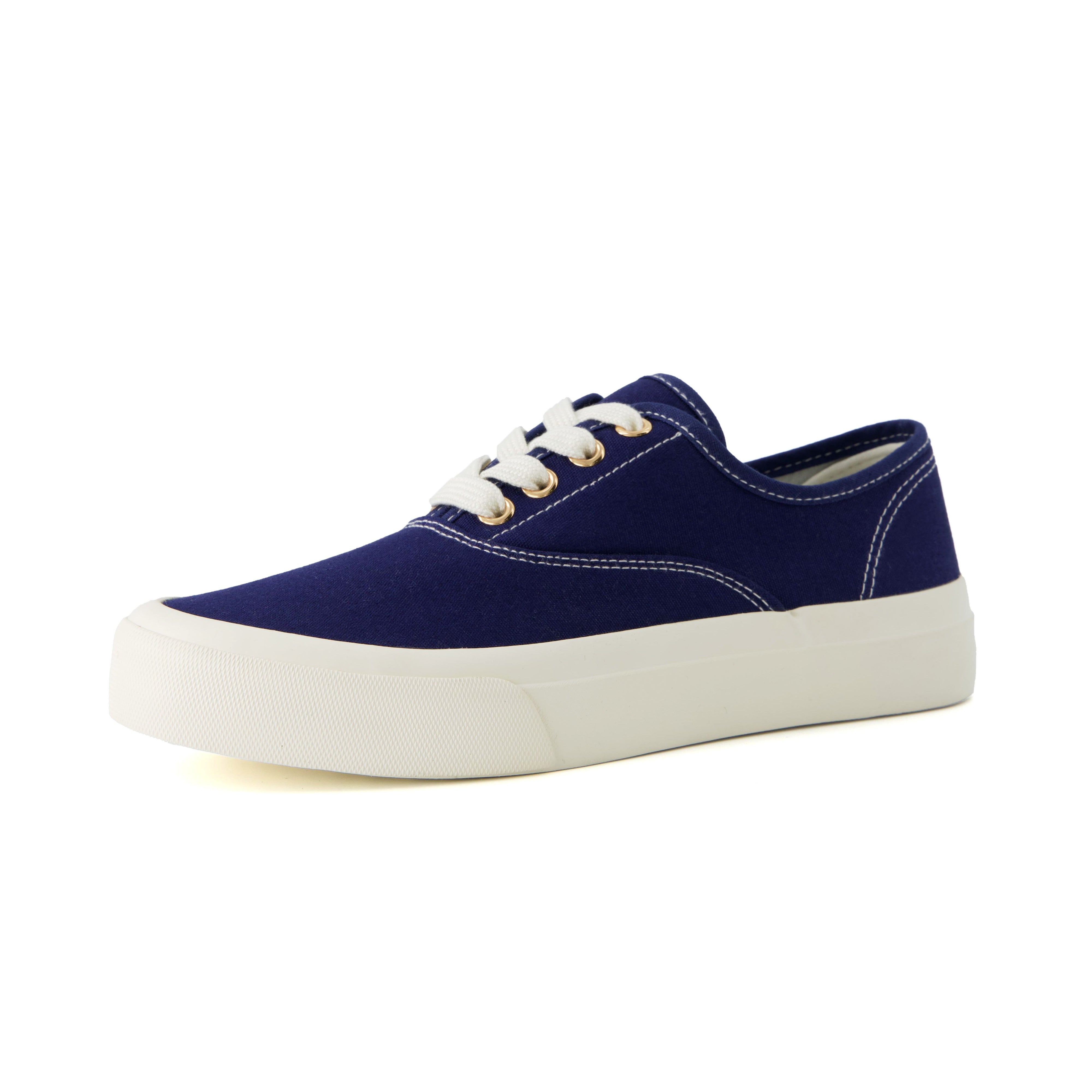 Freshman Canvas Lace-Up Sneaker Navy