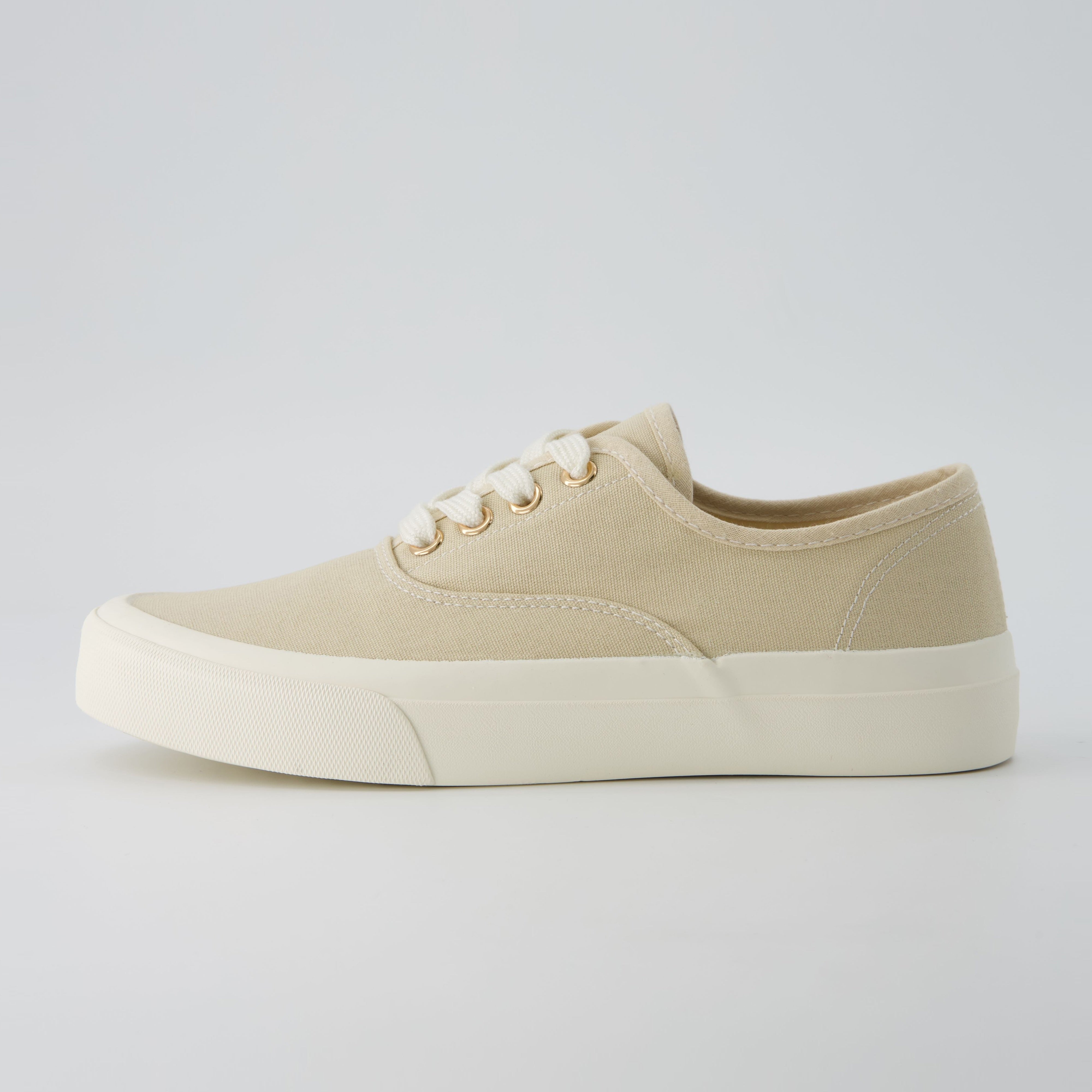 Freshman Canvas Lace-Up Sneaker Khaki