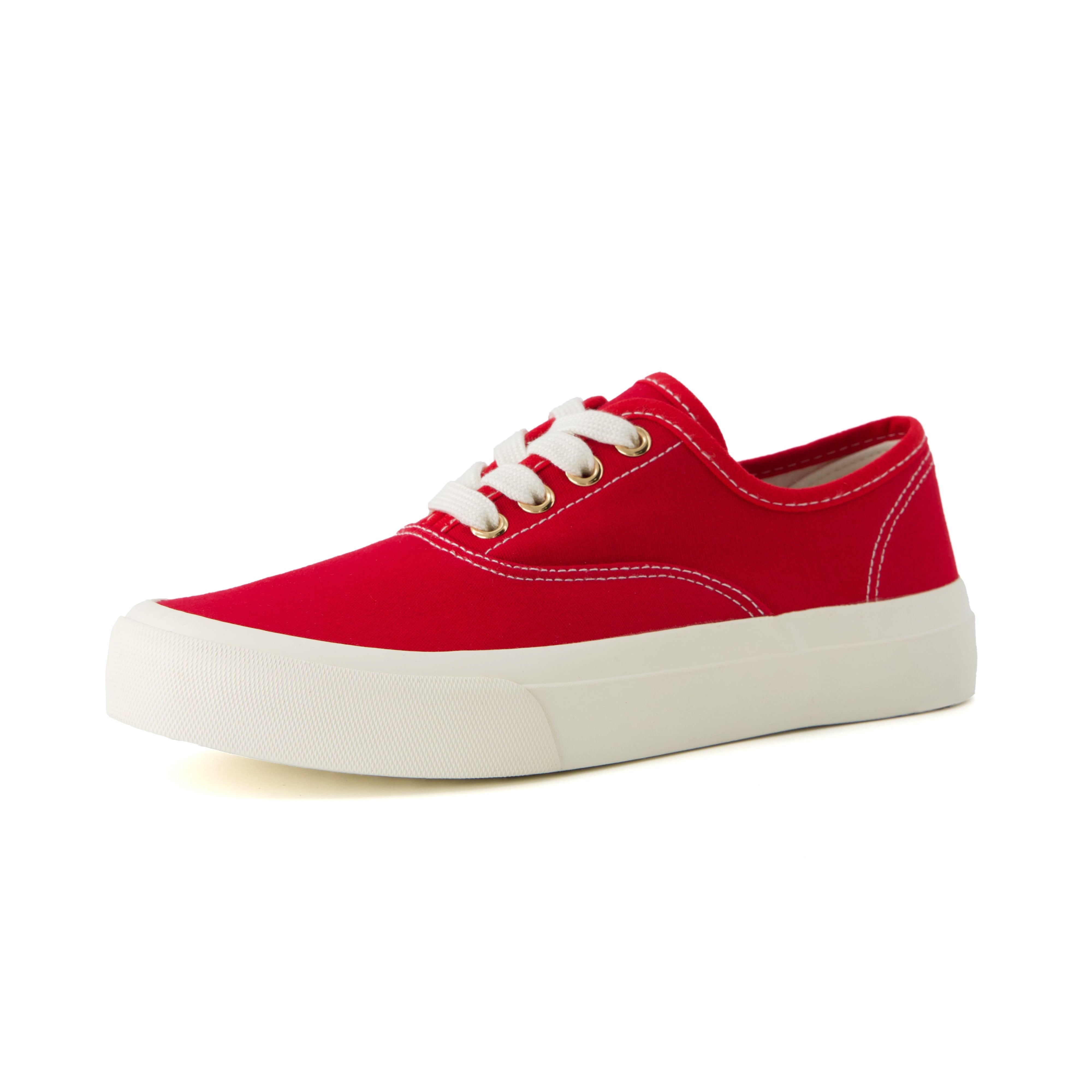 Freshman Canvas Lace-Up Sneaker Red