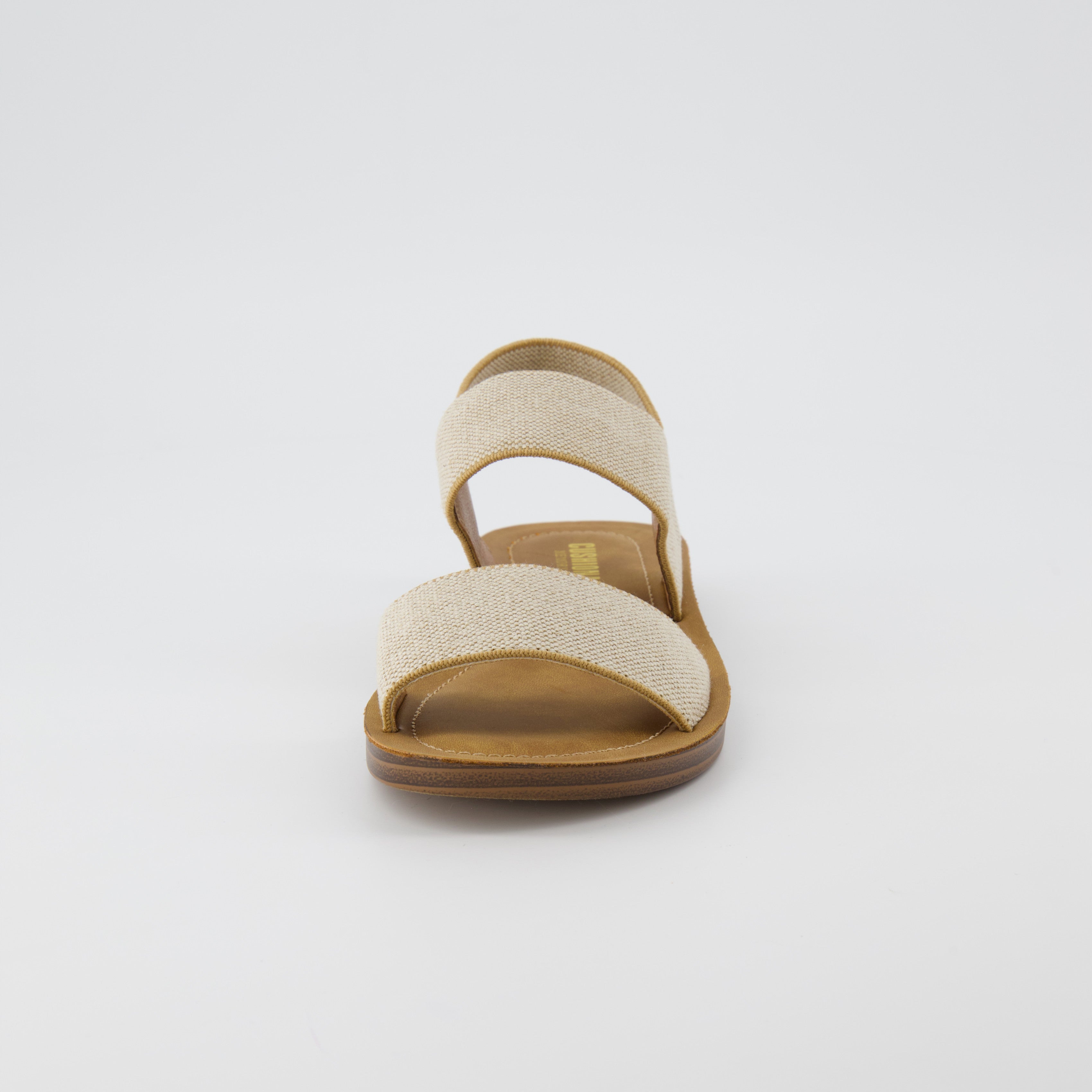 Gabi Stretch Linen Sandal