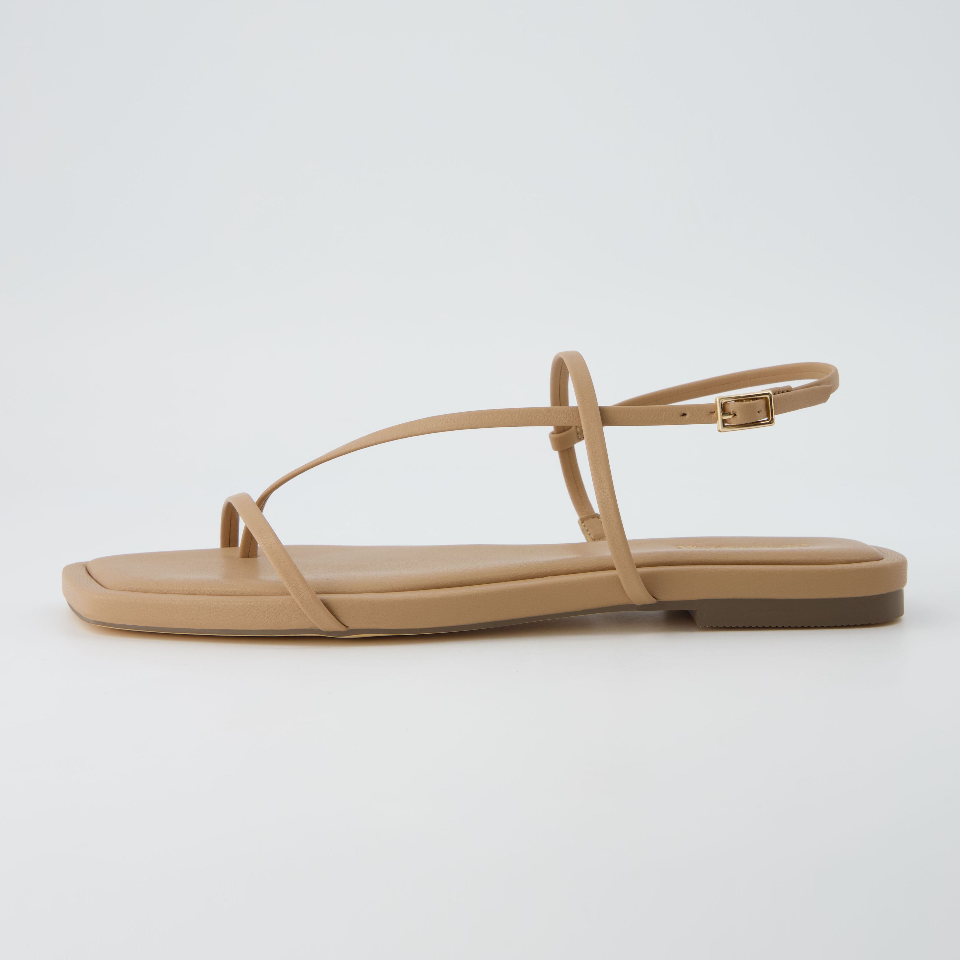 Glory Flat Sandal Natural