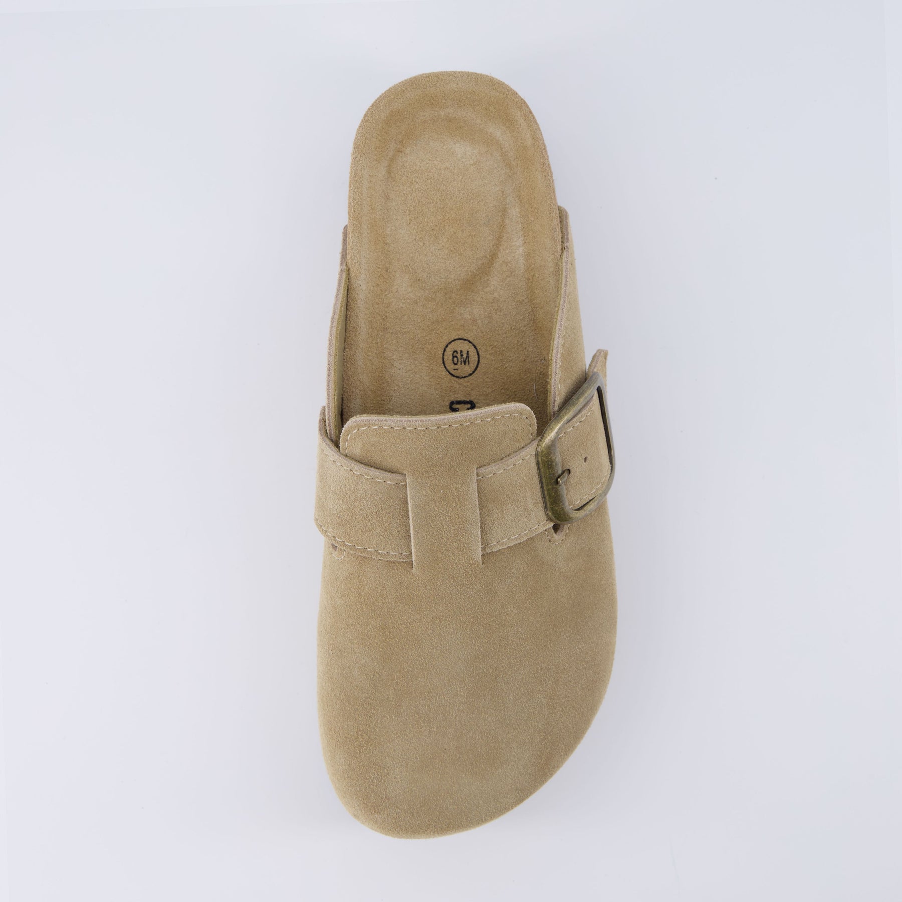 Granola Suede Platform Clog