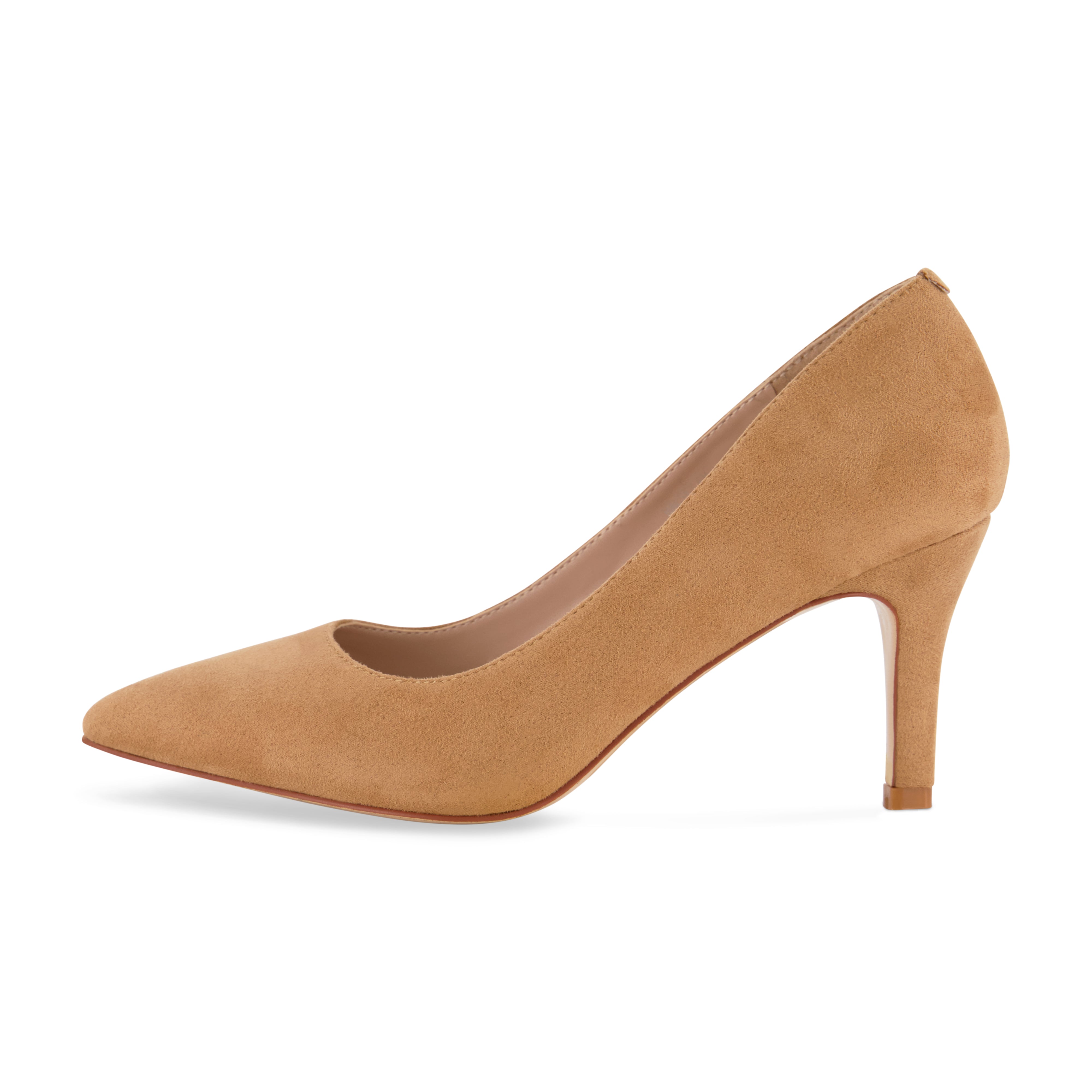 Halsey Dress Pump Camel Suede