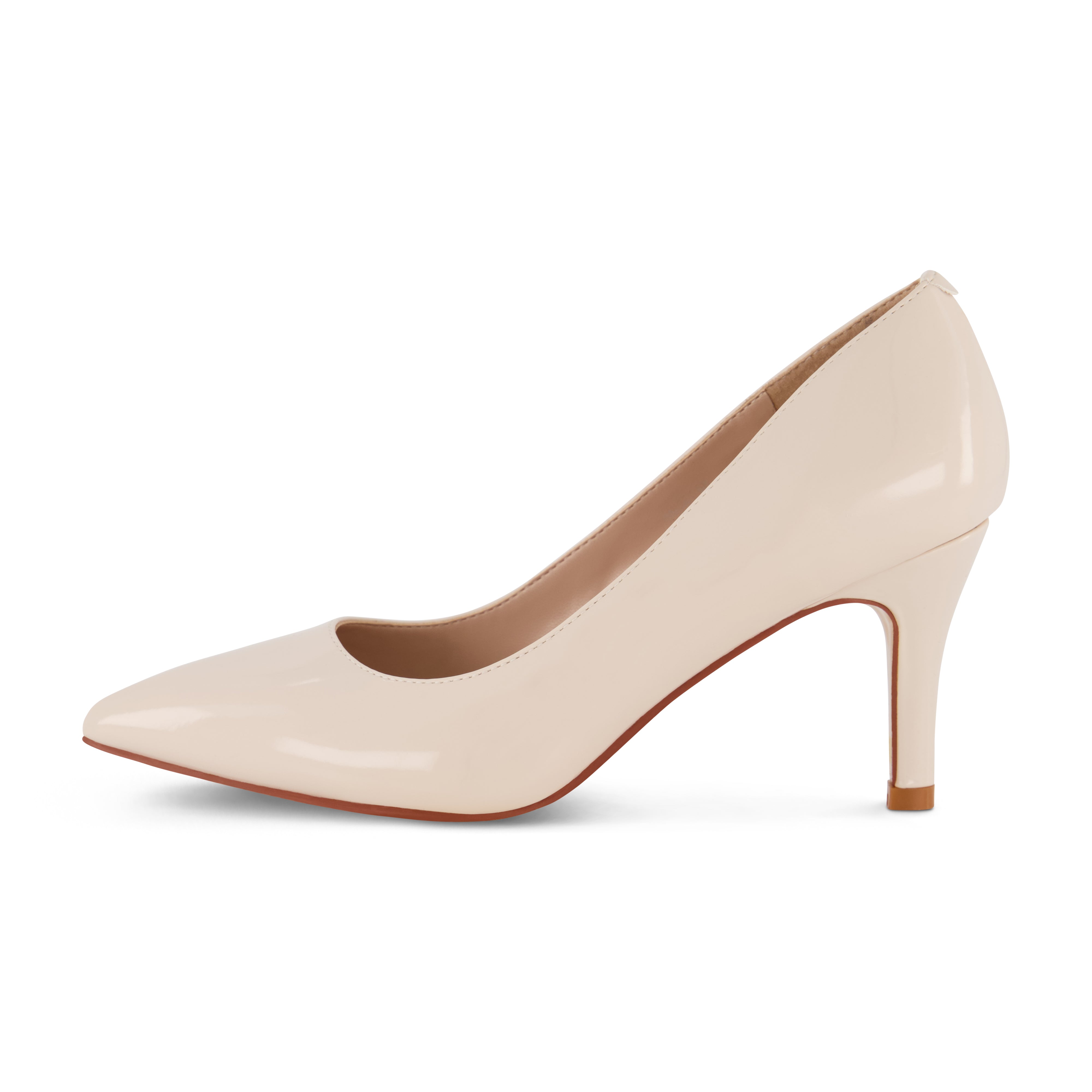 Halsey Dress Pump Nude Patent