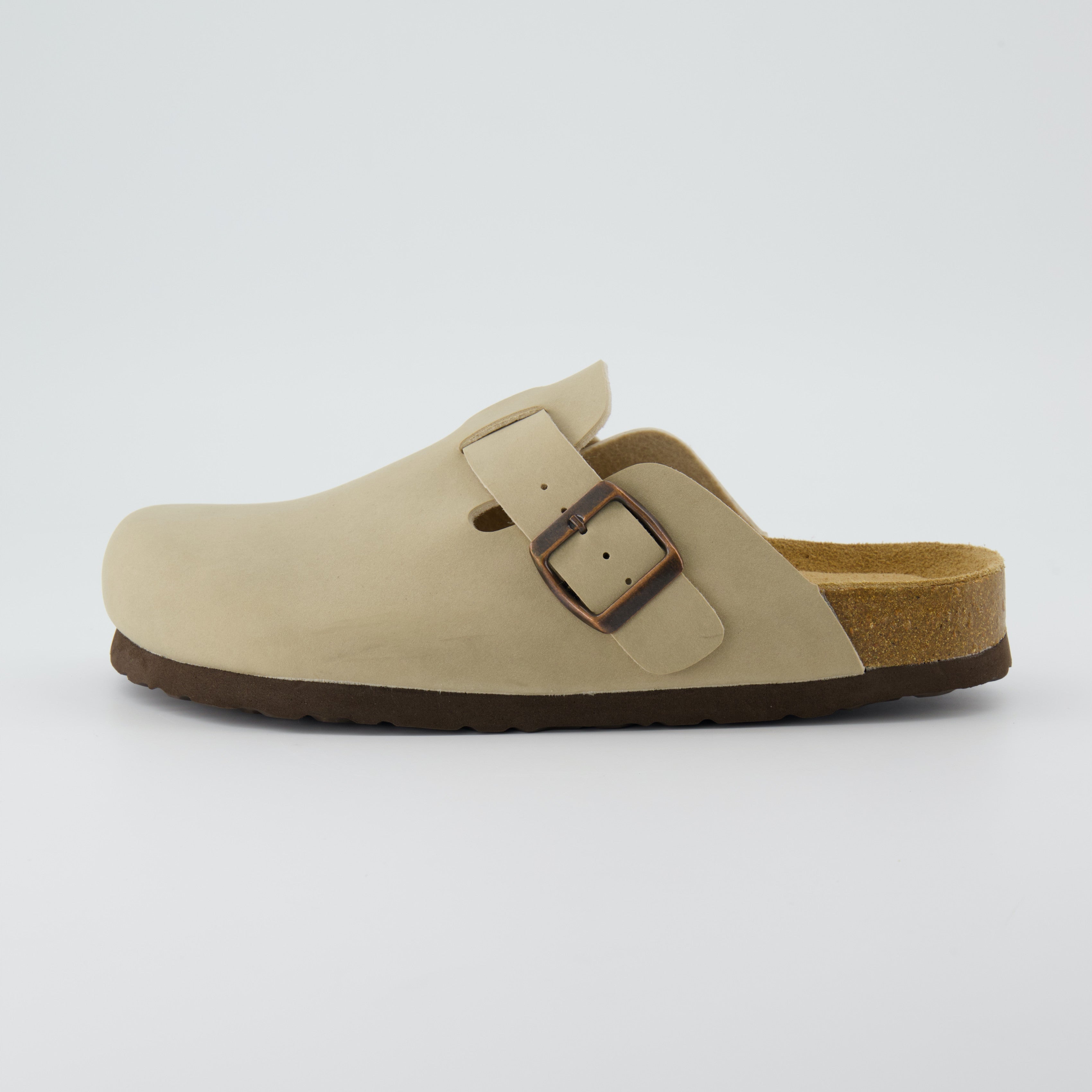 Cushionaire Birkenstock Luna Taupe Women Sandals Cushionaire