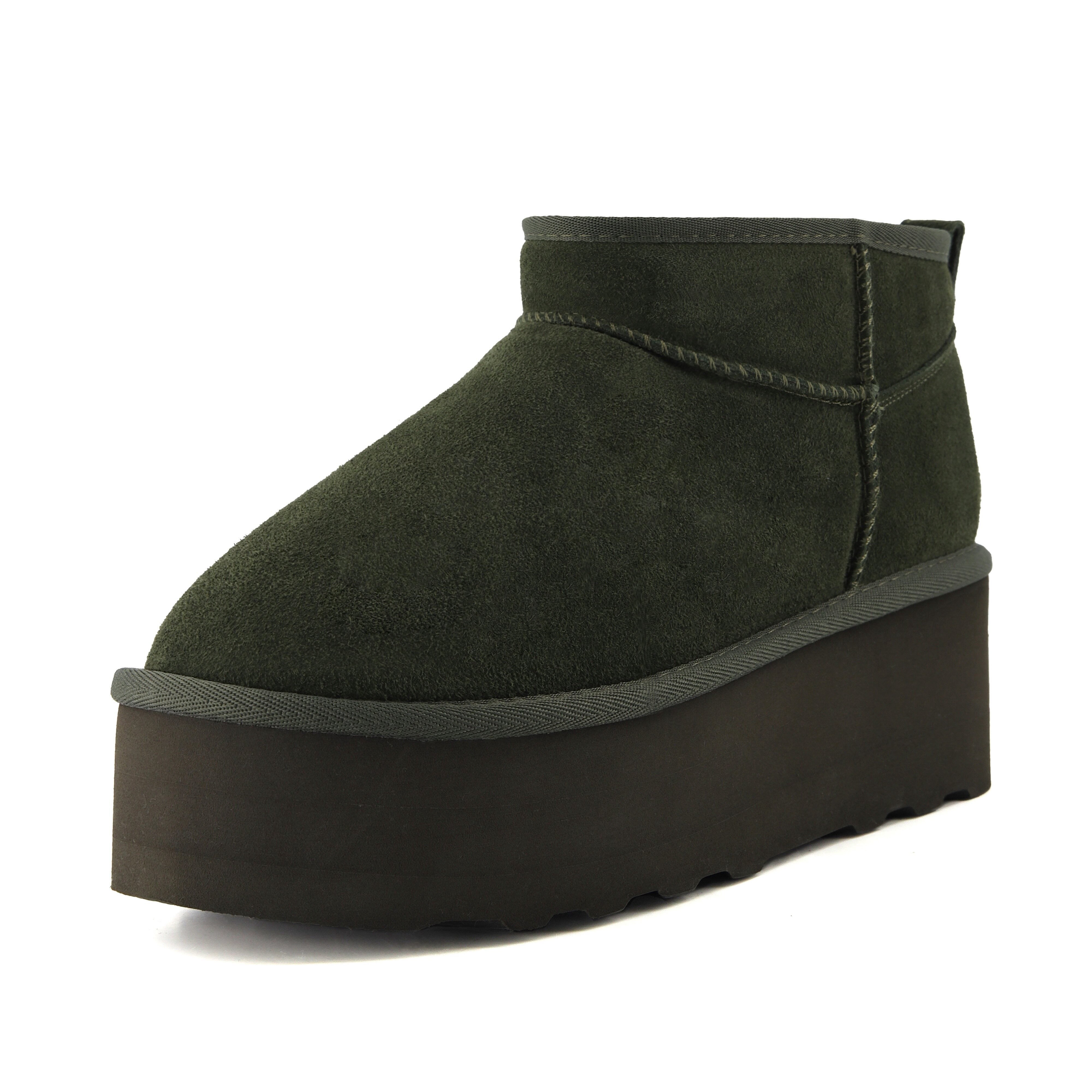 Hippy Cozy Platform Ankle Boot