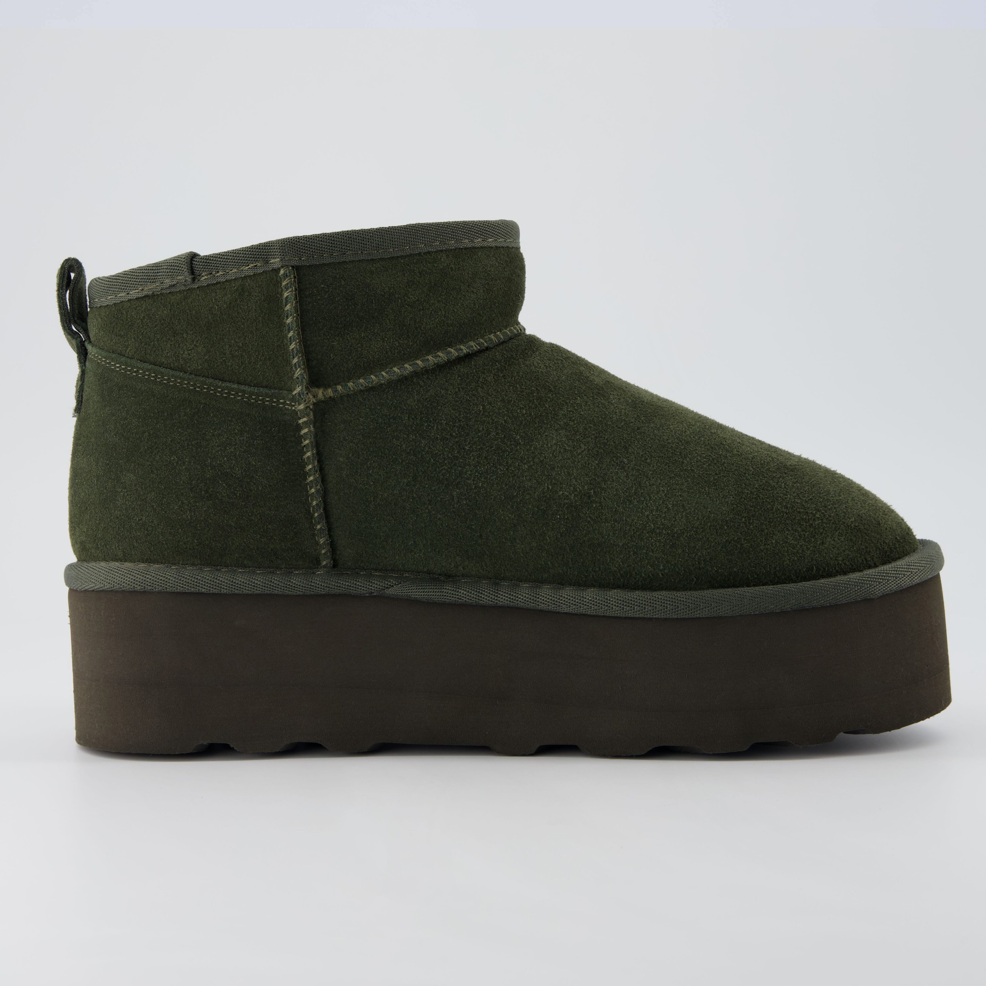 Hippy Cozy Platform Ankle Boot