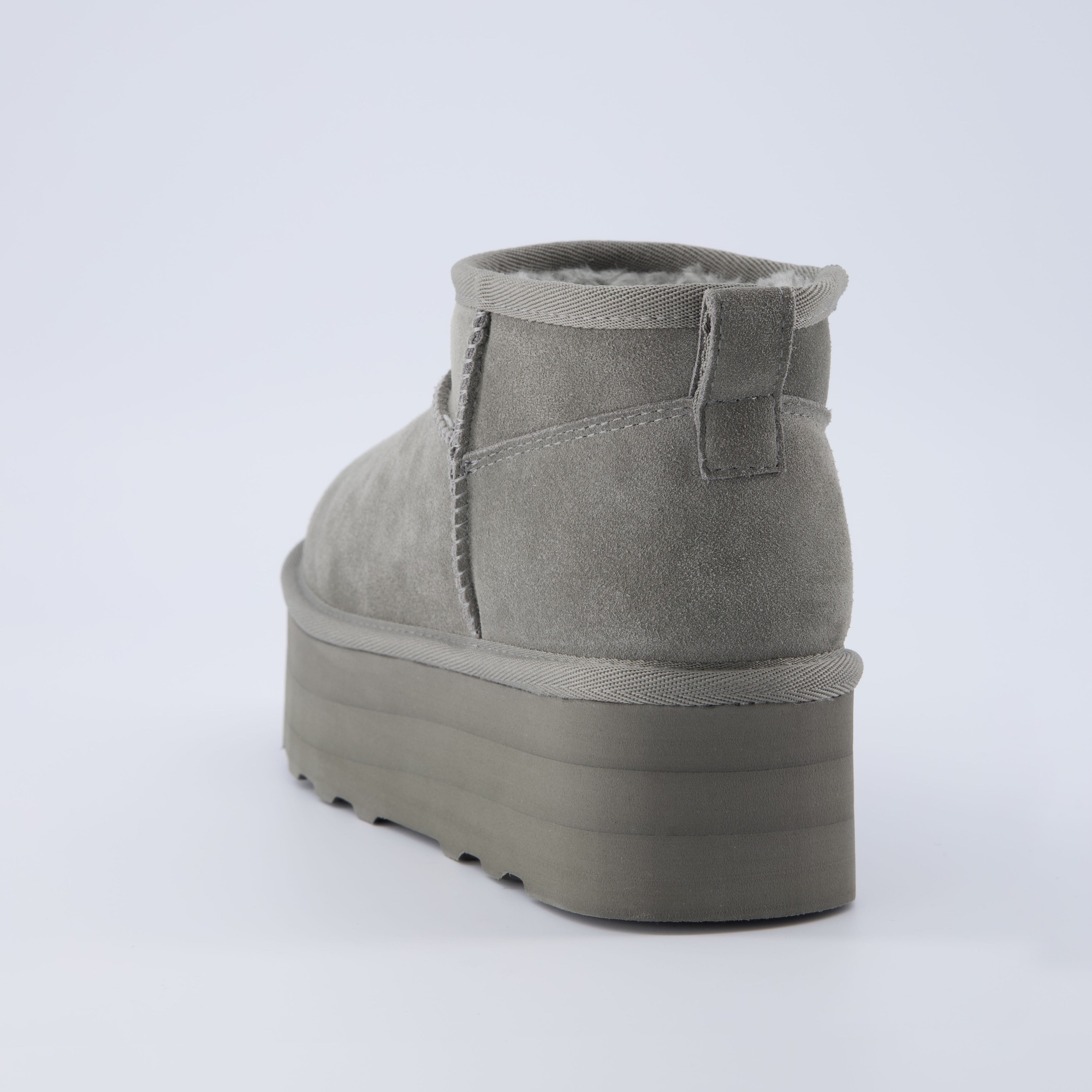 Hippy Cozy Platform Ankle Boot