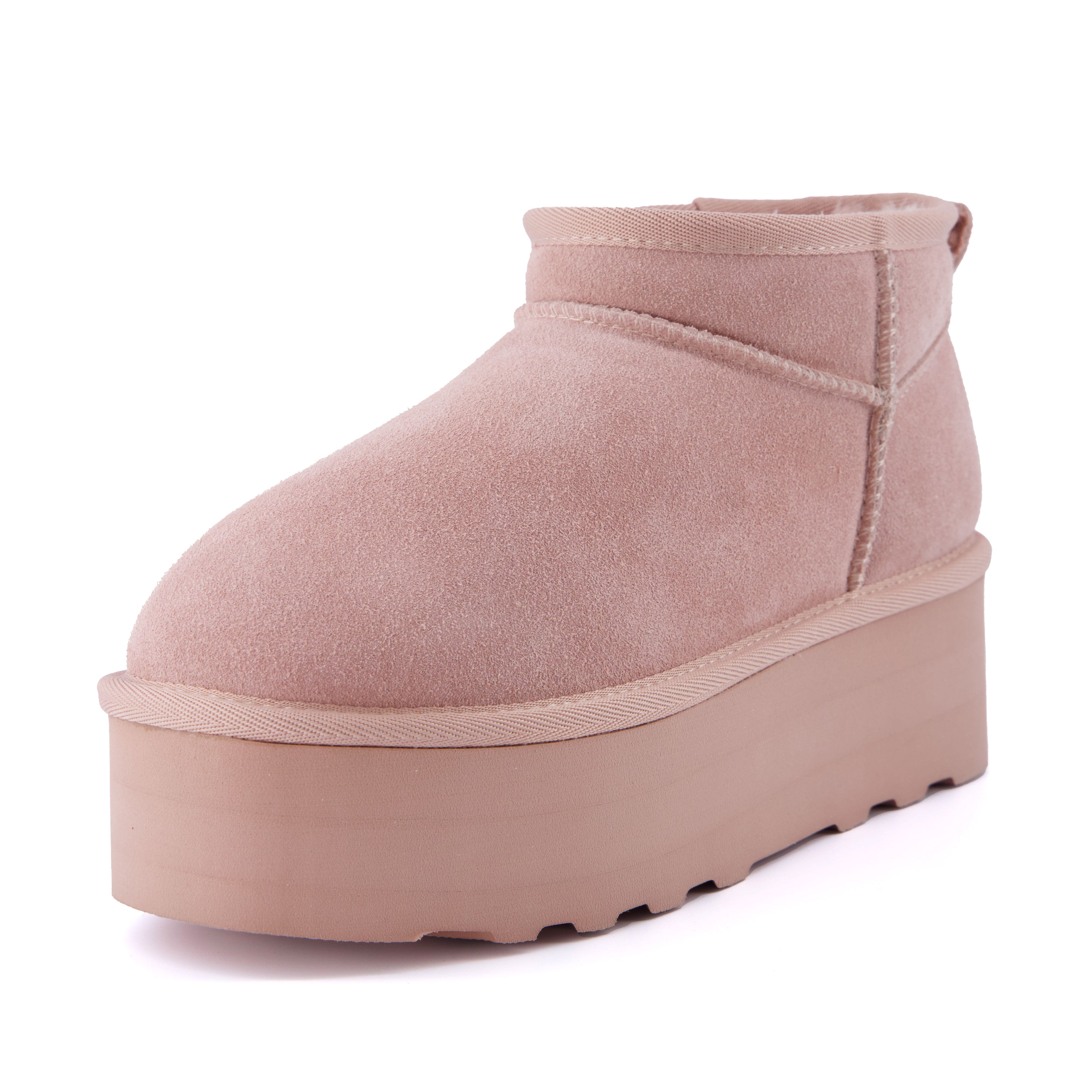 Hippy Cozy Platform Ankle Boot