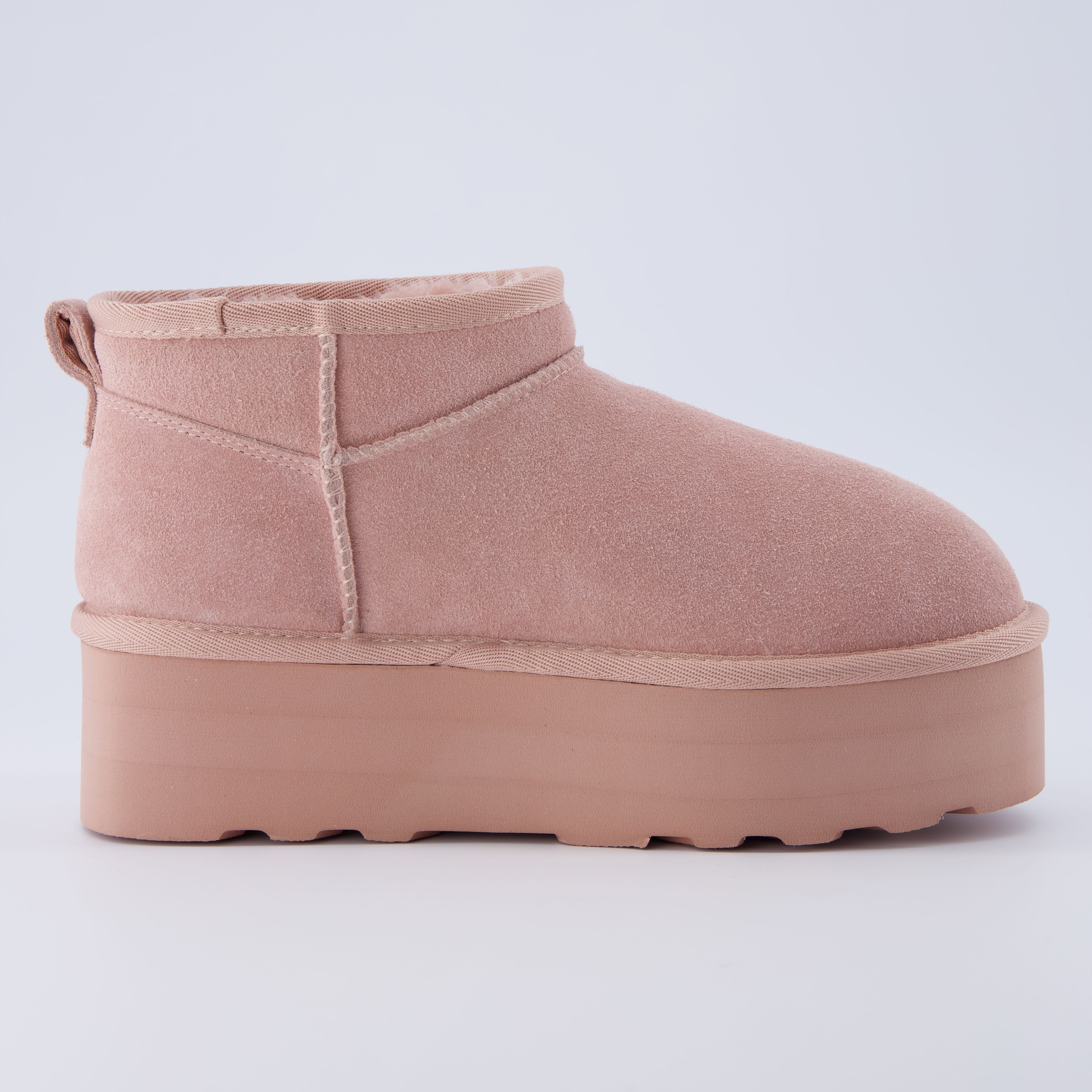 Hippy Cozy Platform Ankle Boot