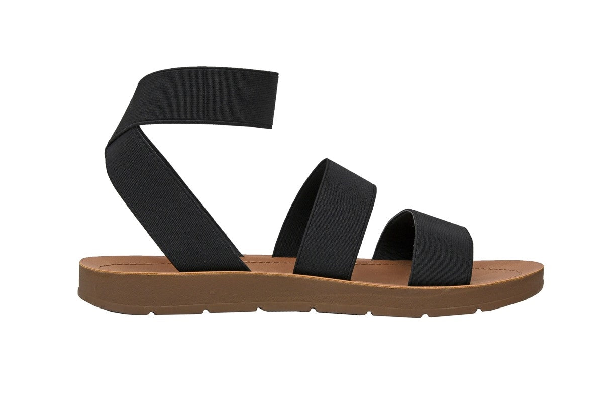 Indego Two Band Stretch Sandal