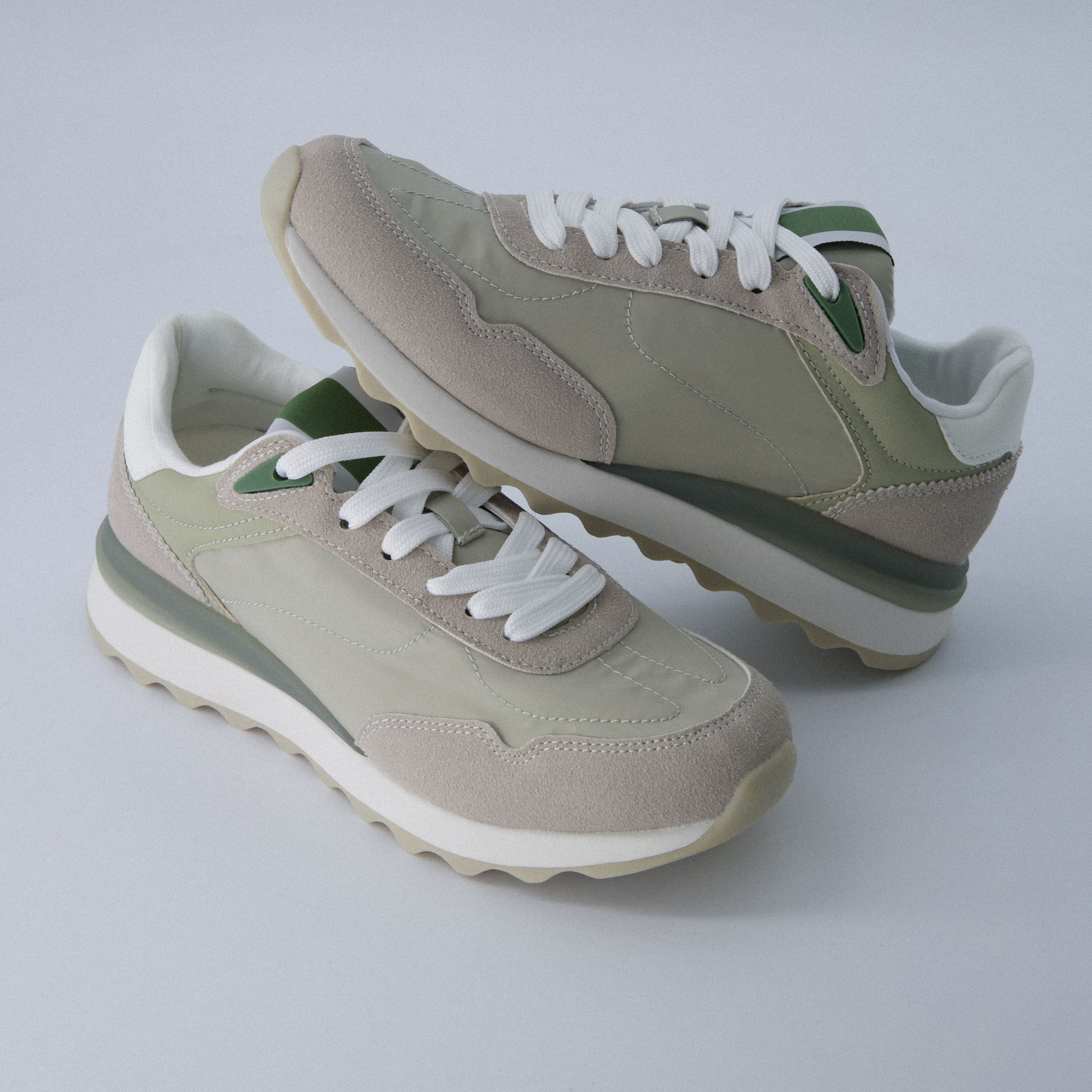 Kicks Nylon Sneaker Khaki