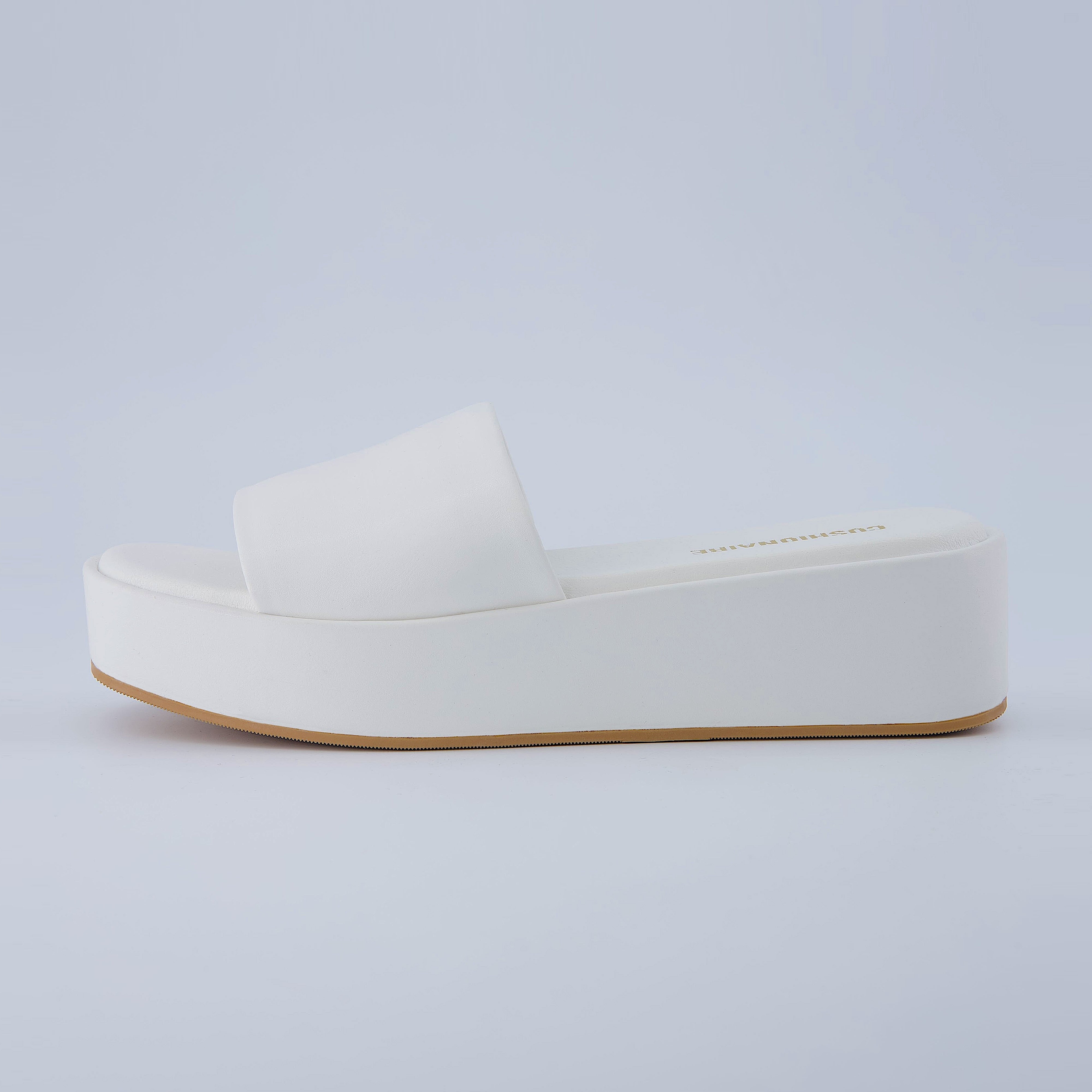 Kudos Platform Sandal Ivory