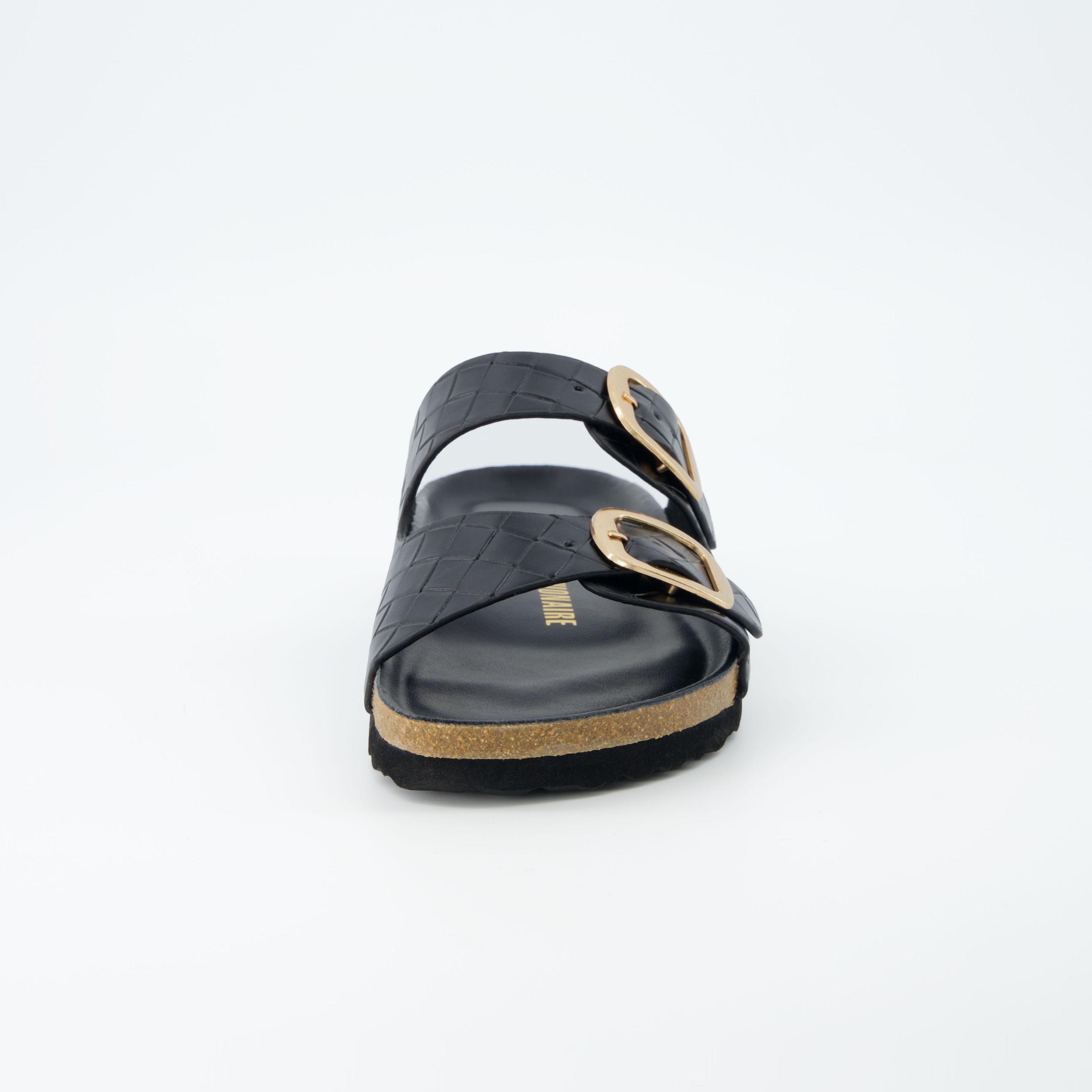 Lang Woven Cork Footbed Sandal