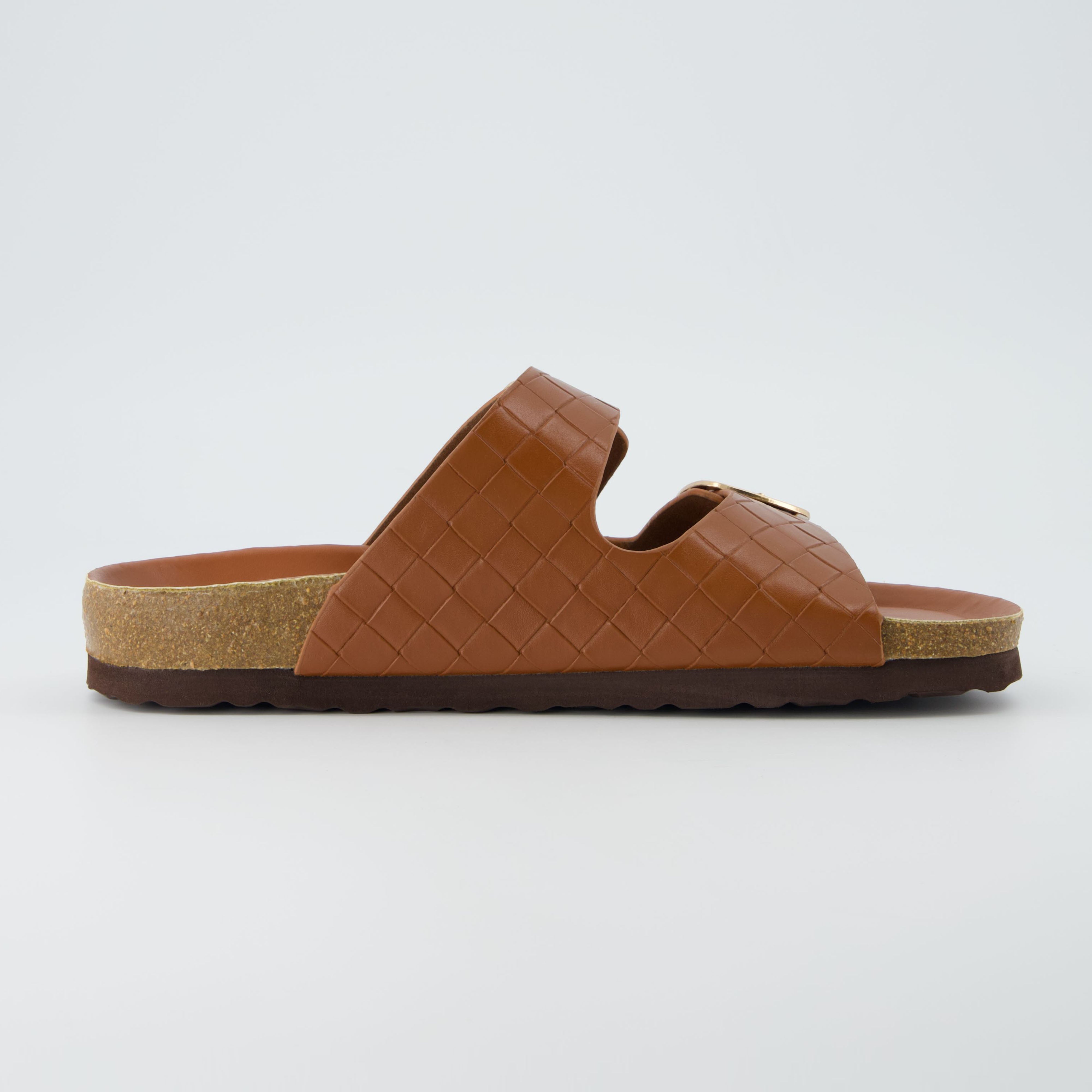 Lang Woven Cork Footbed Sandal