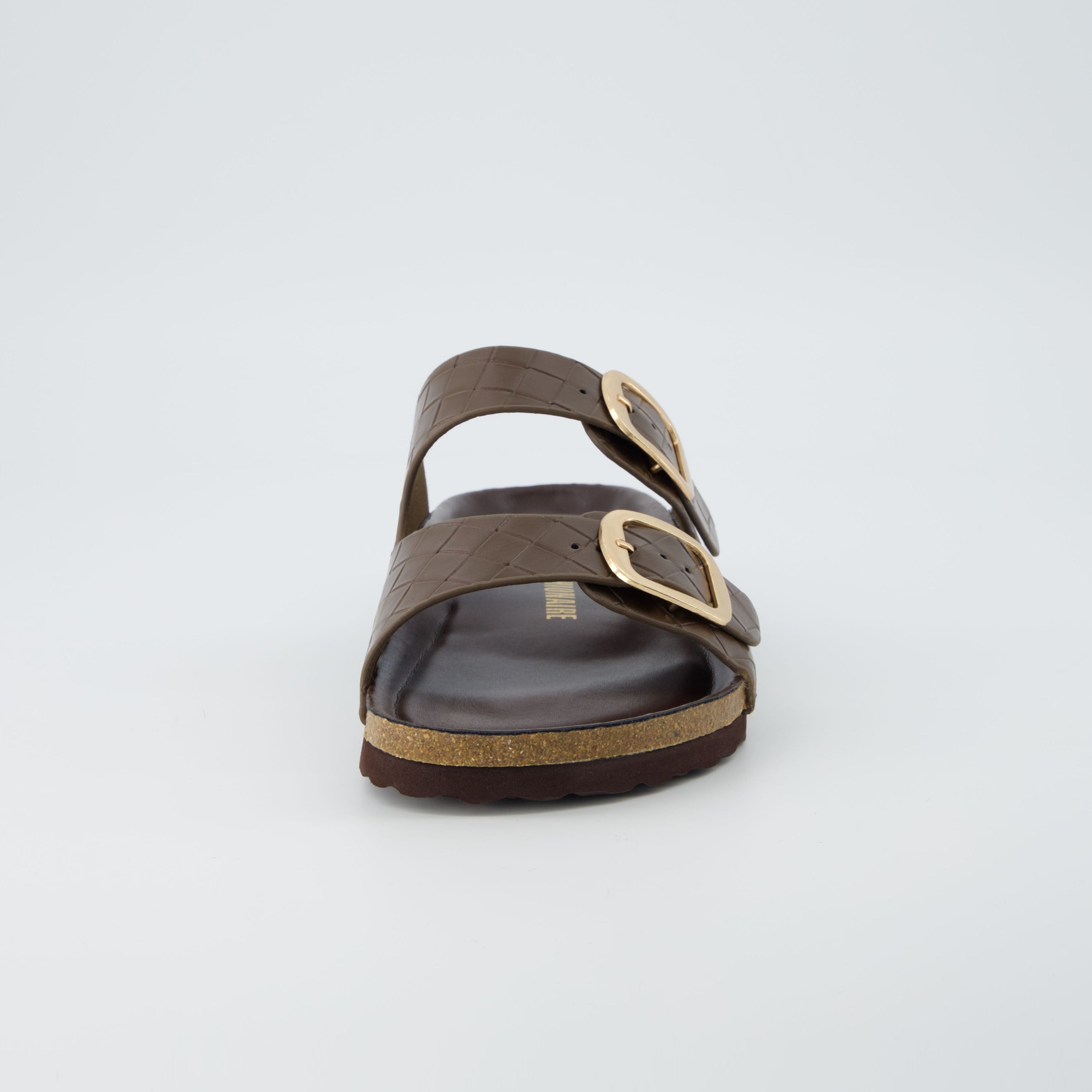 Lang Woven Cork Footbed Sandal