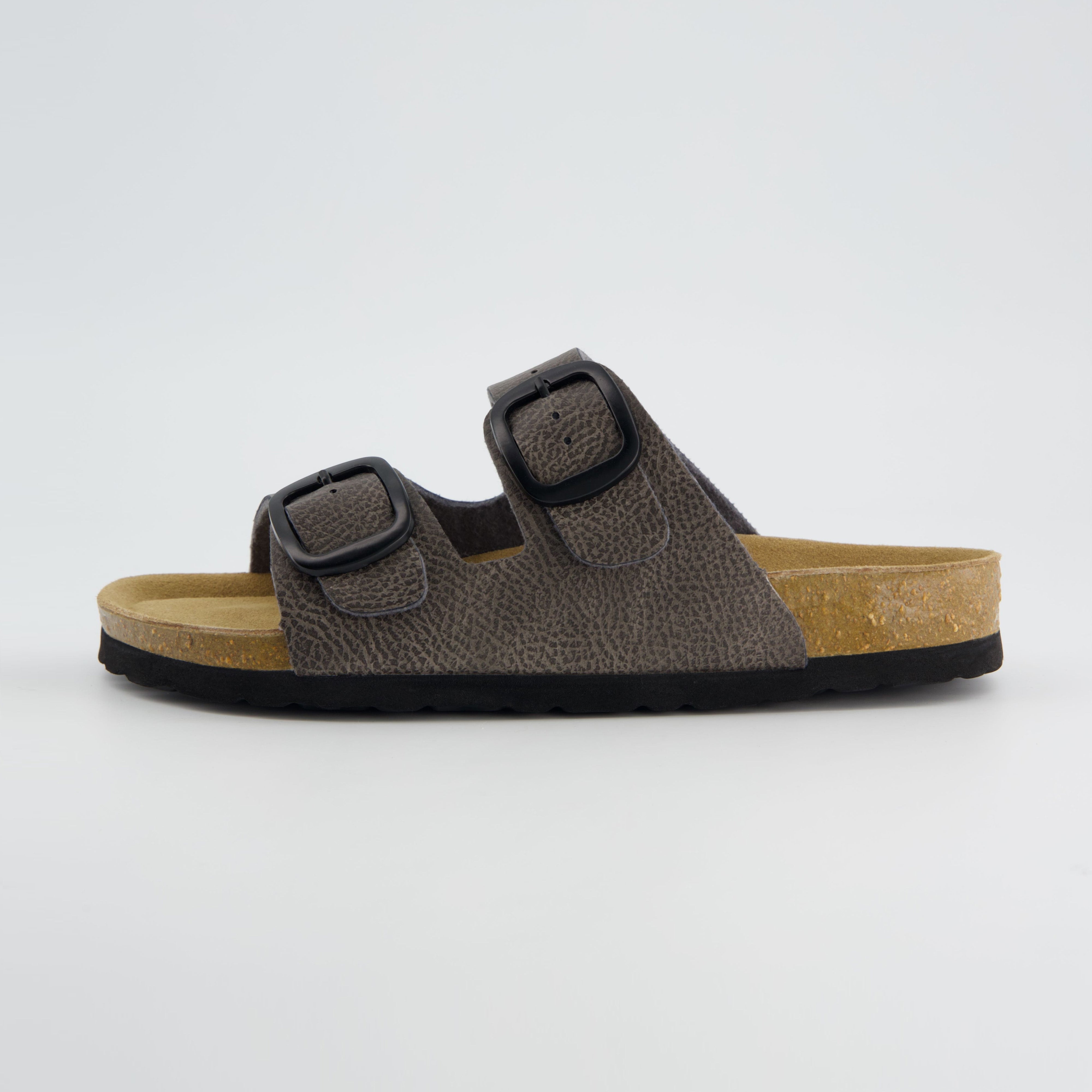 Lang Cork Footbed Sandal Grey Medium