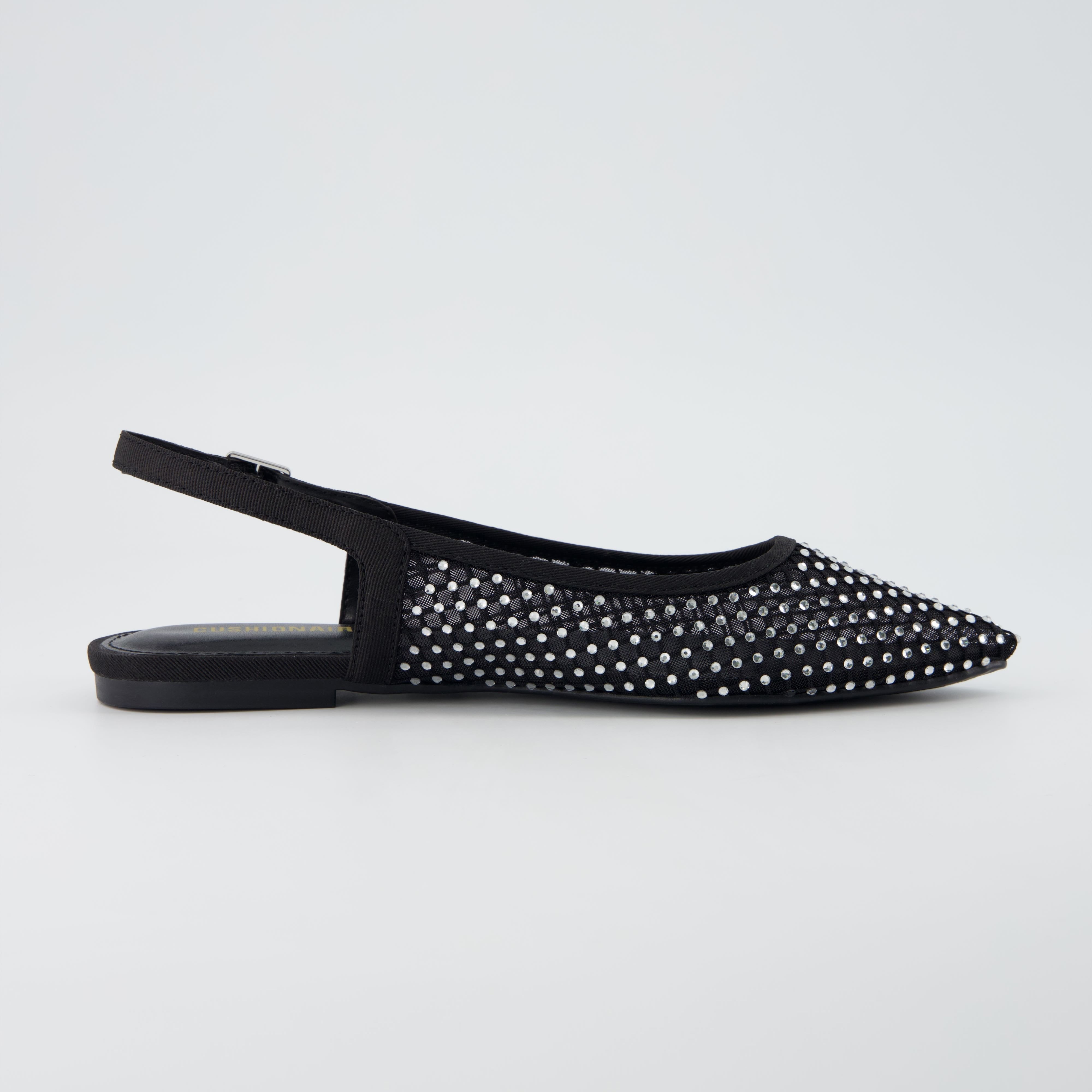 Lark Mesh Slingback Flat