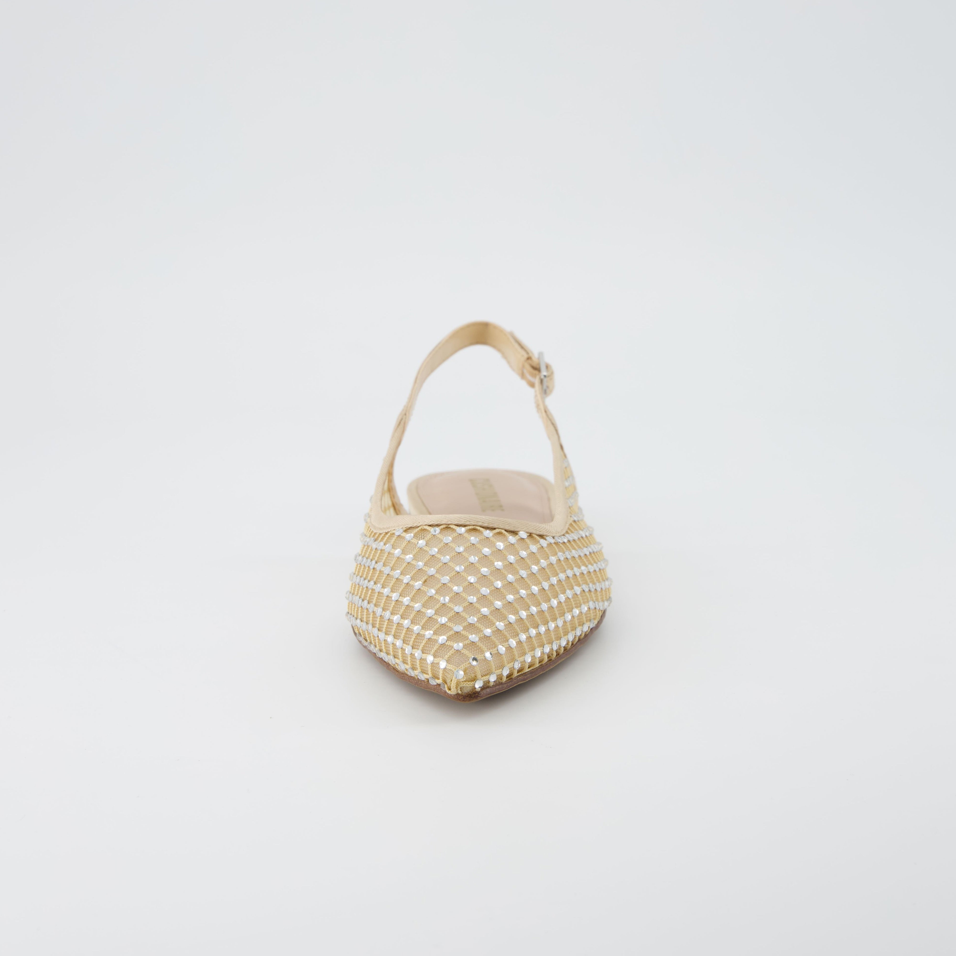 Lark Mesh Slingback Flat