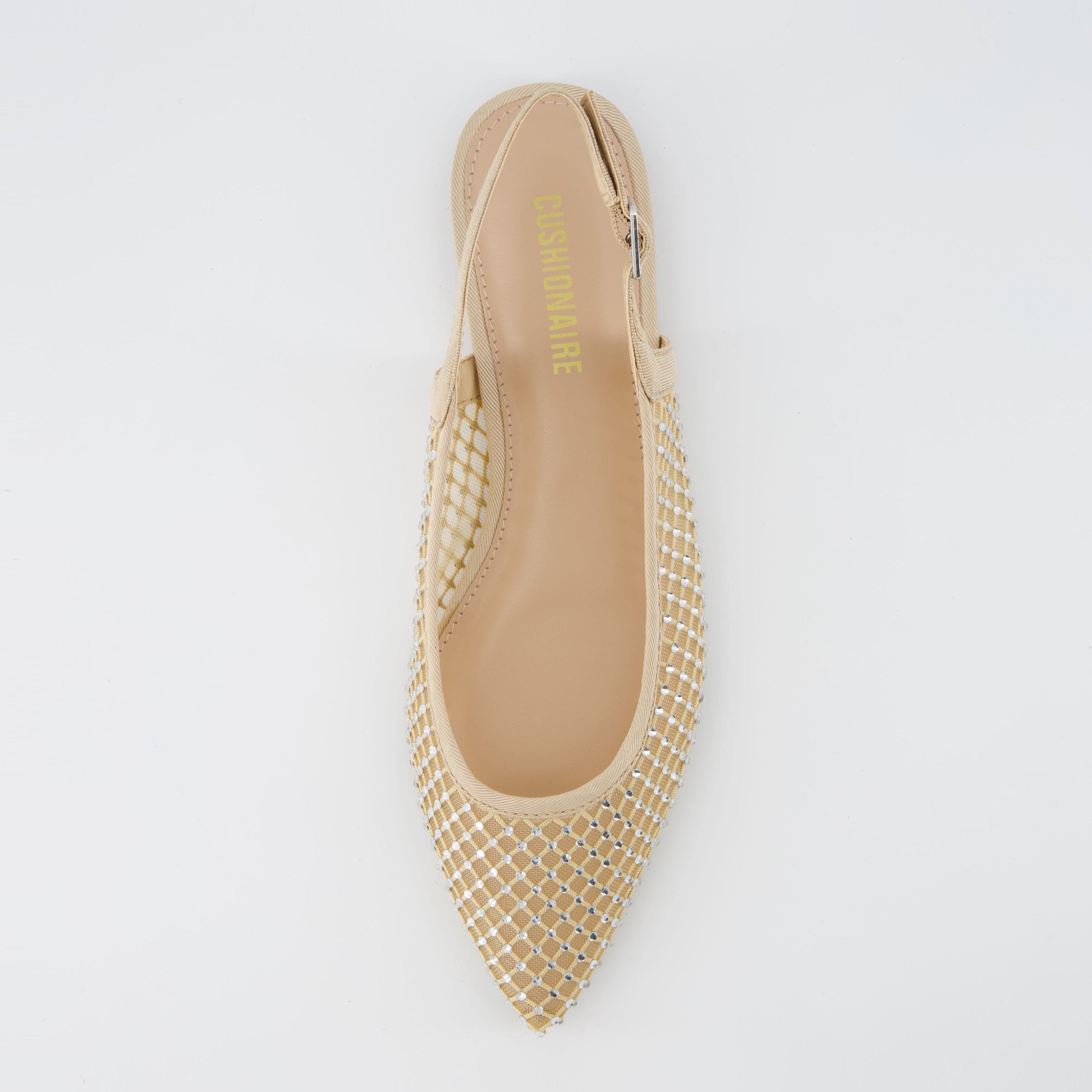 Lark Mesh Slingback Flat