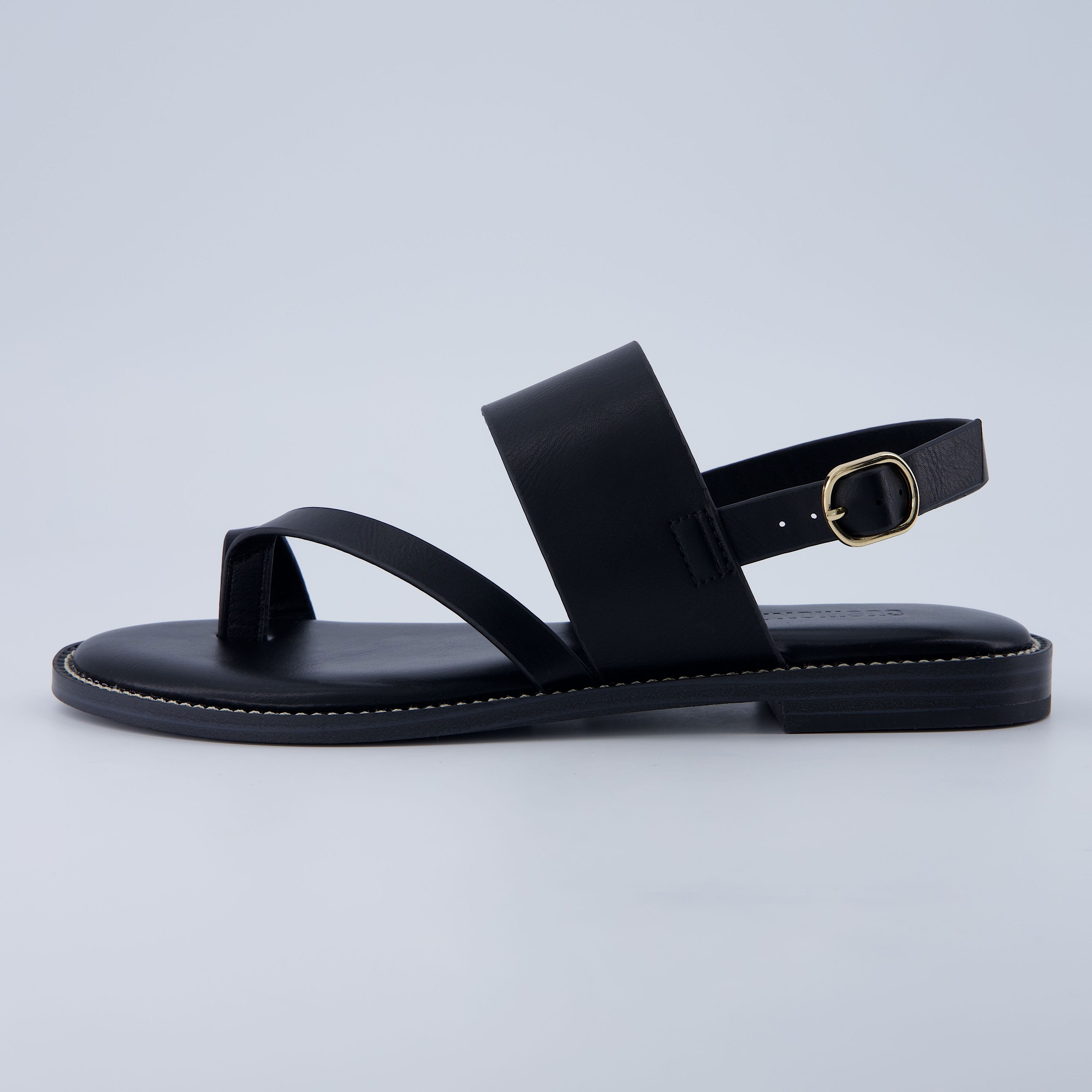 Leader Slingback Sandal Black