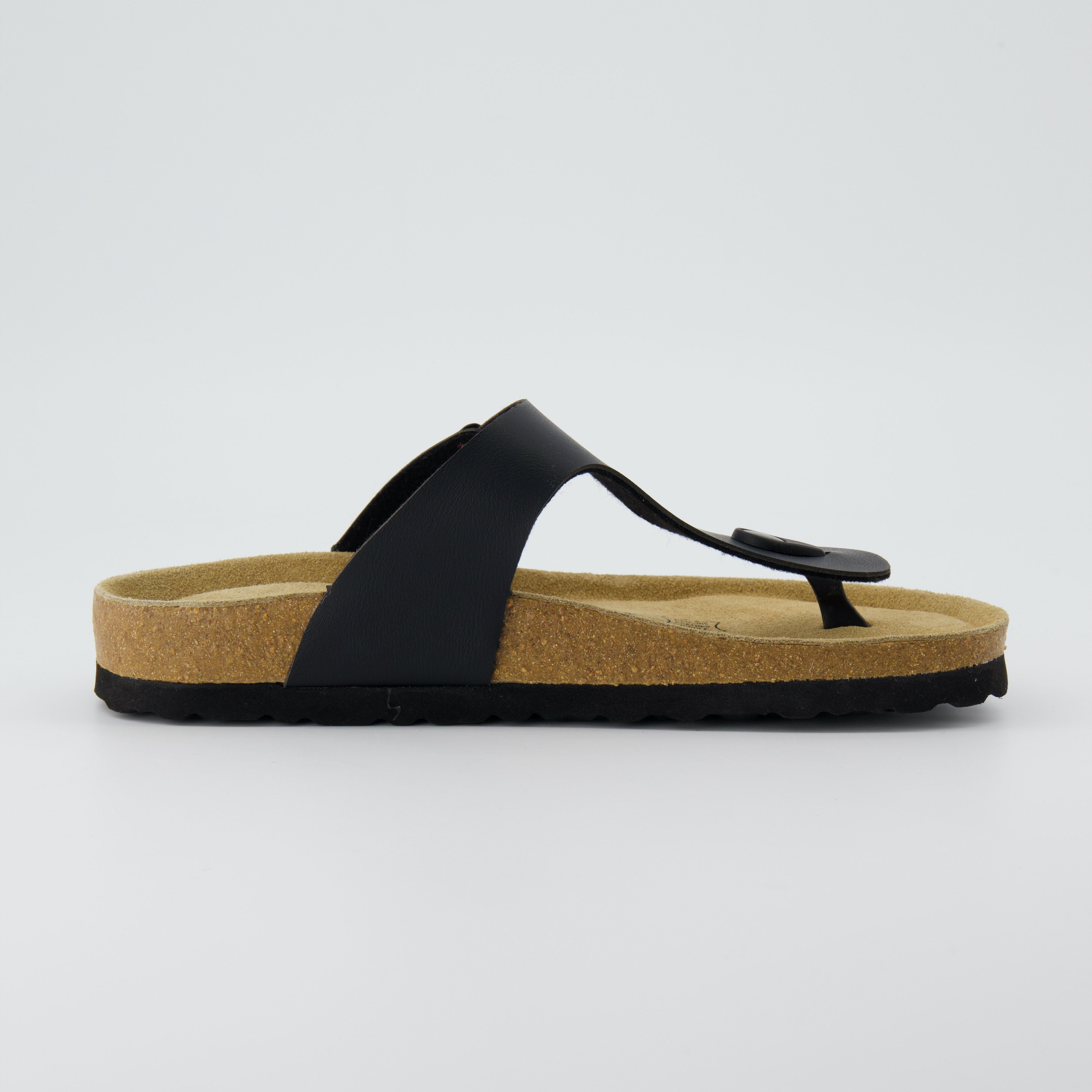 Leah Cork Footbed Thong Sandal