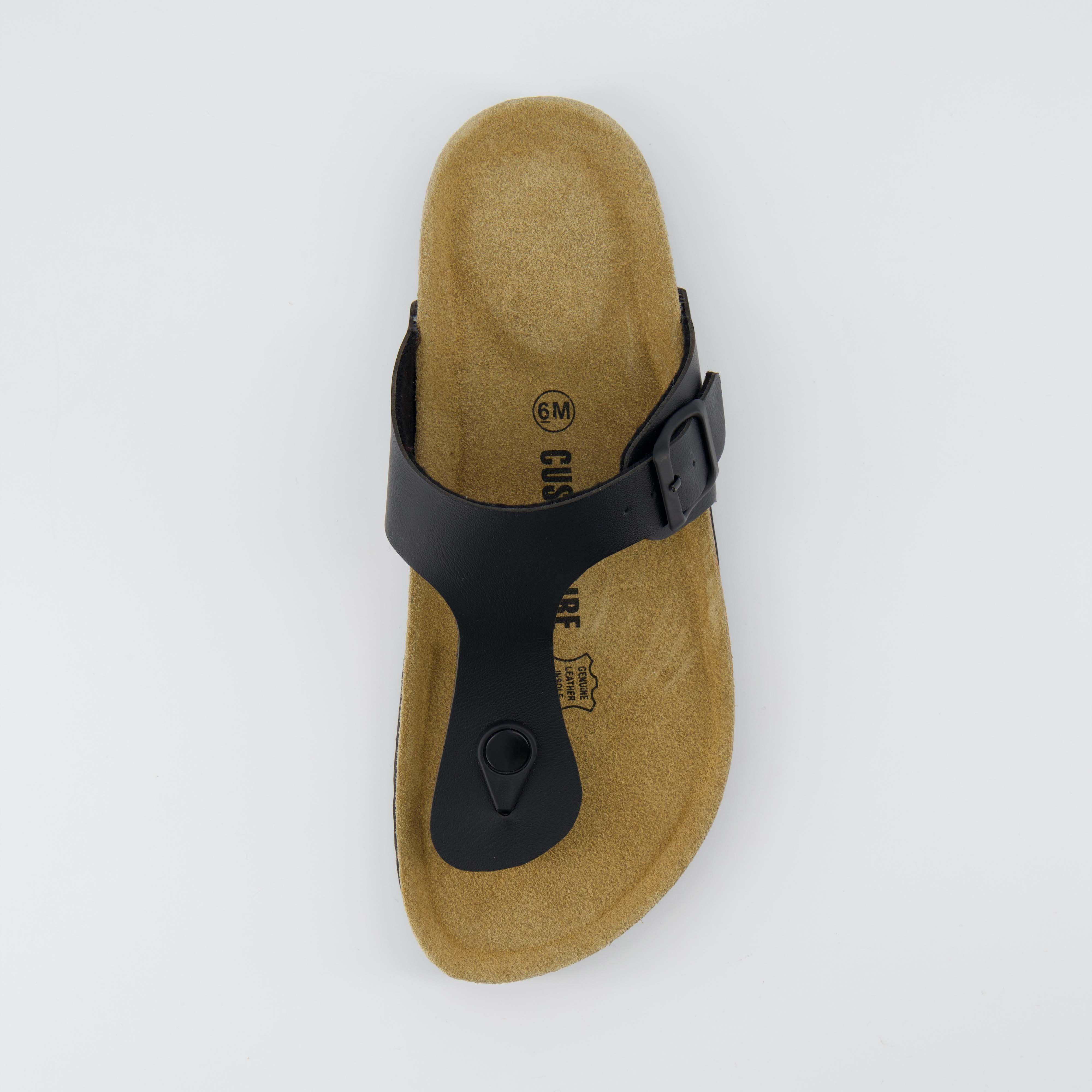 Leah Cork Footbed Thong Sandal