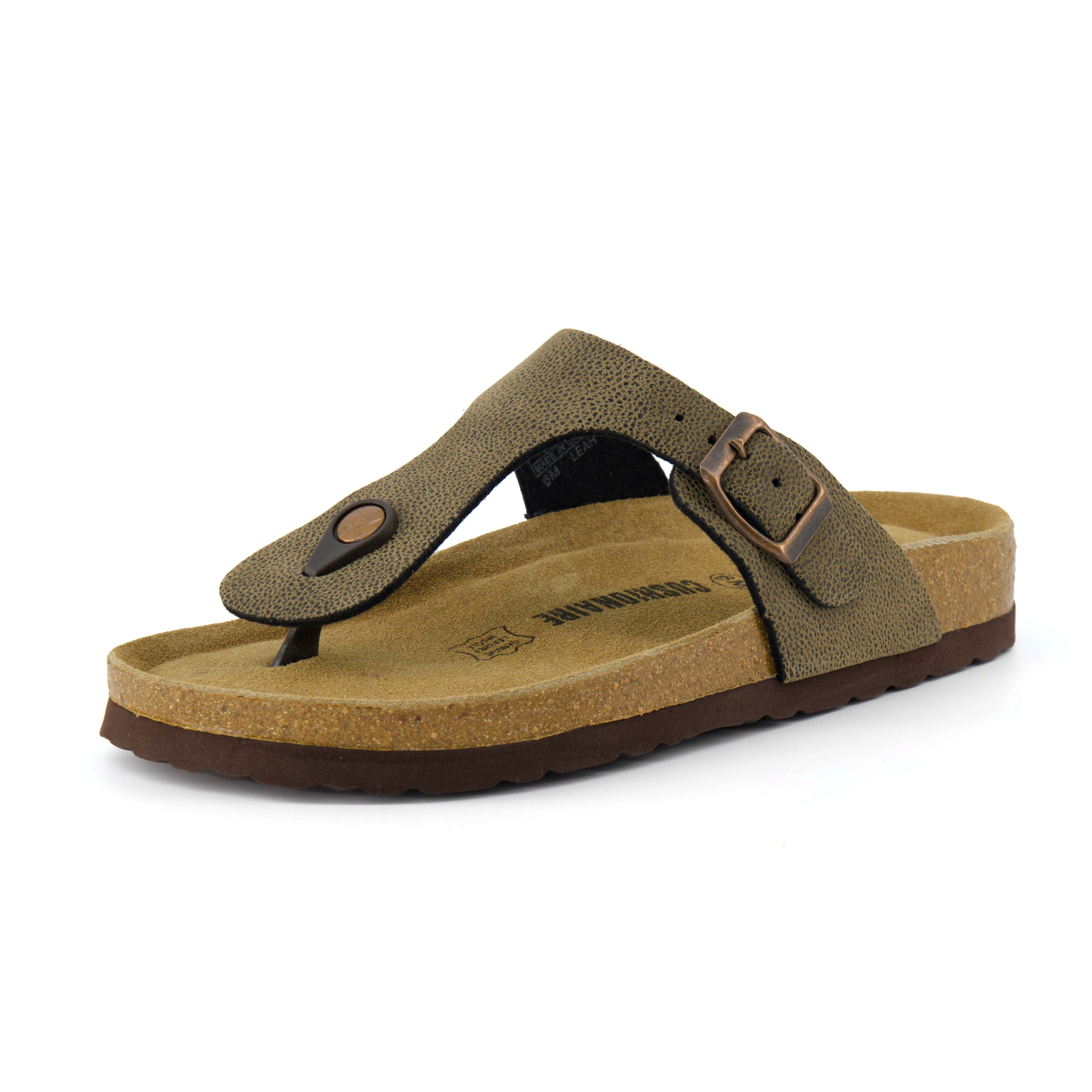 Leah Cork Footbed Thong Sandal