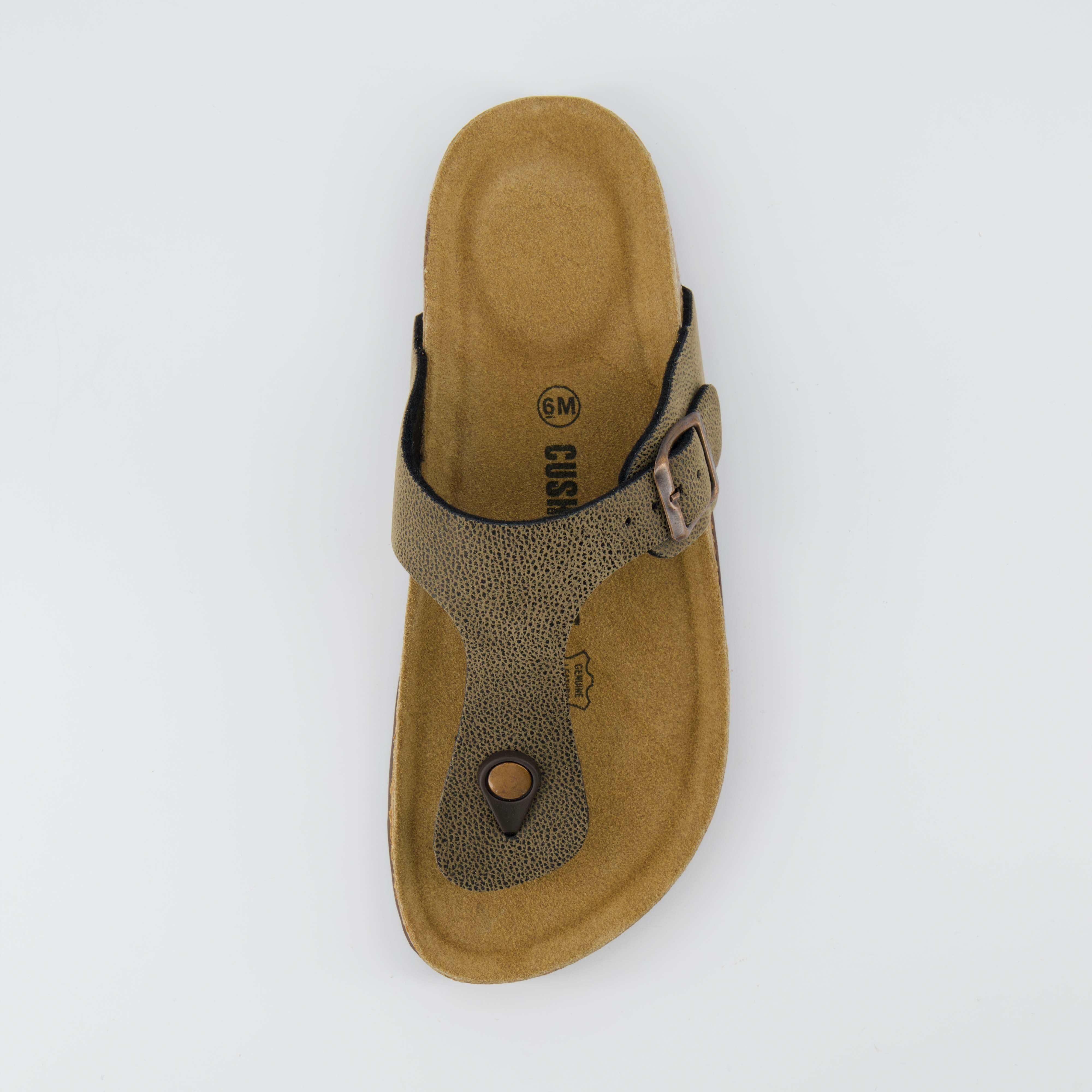 Leah Cork Footbed Thong Sandal