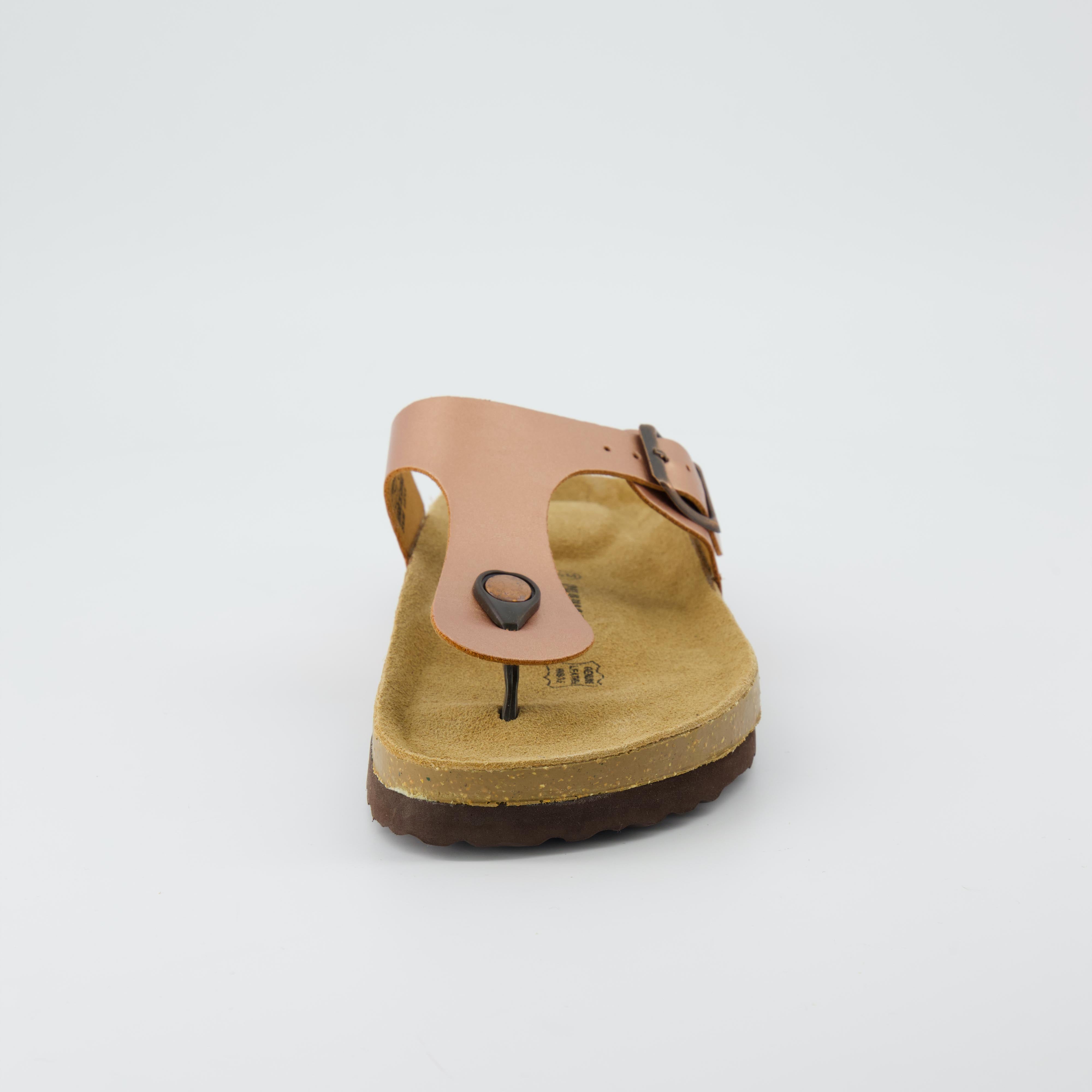 Leah Cork Footbed Thong Sandal