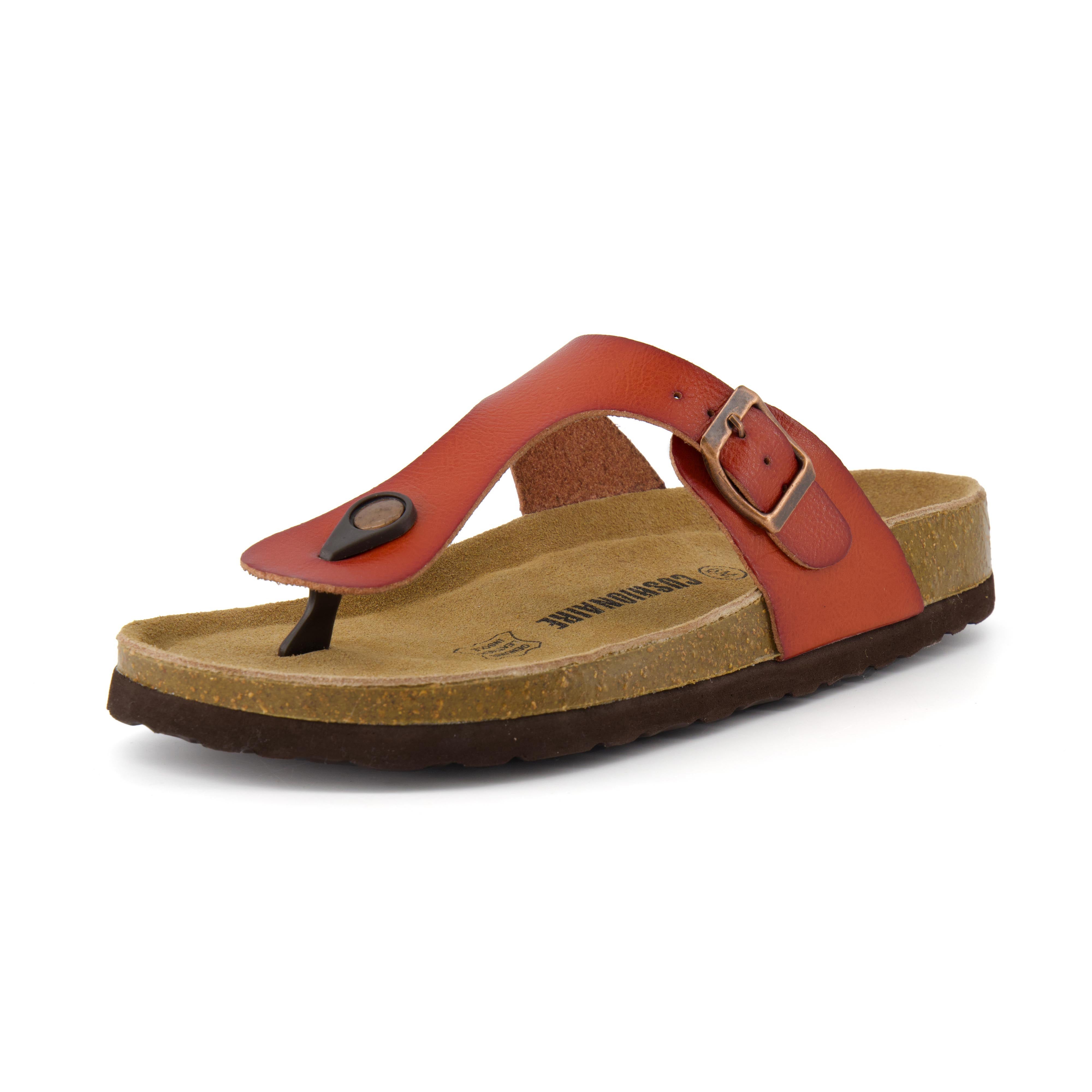 Leah Cork Footbed Thong Sandal