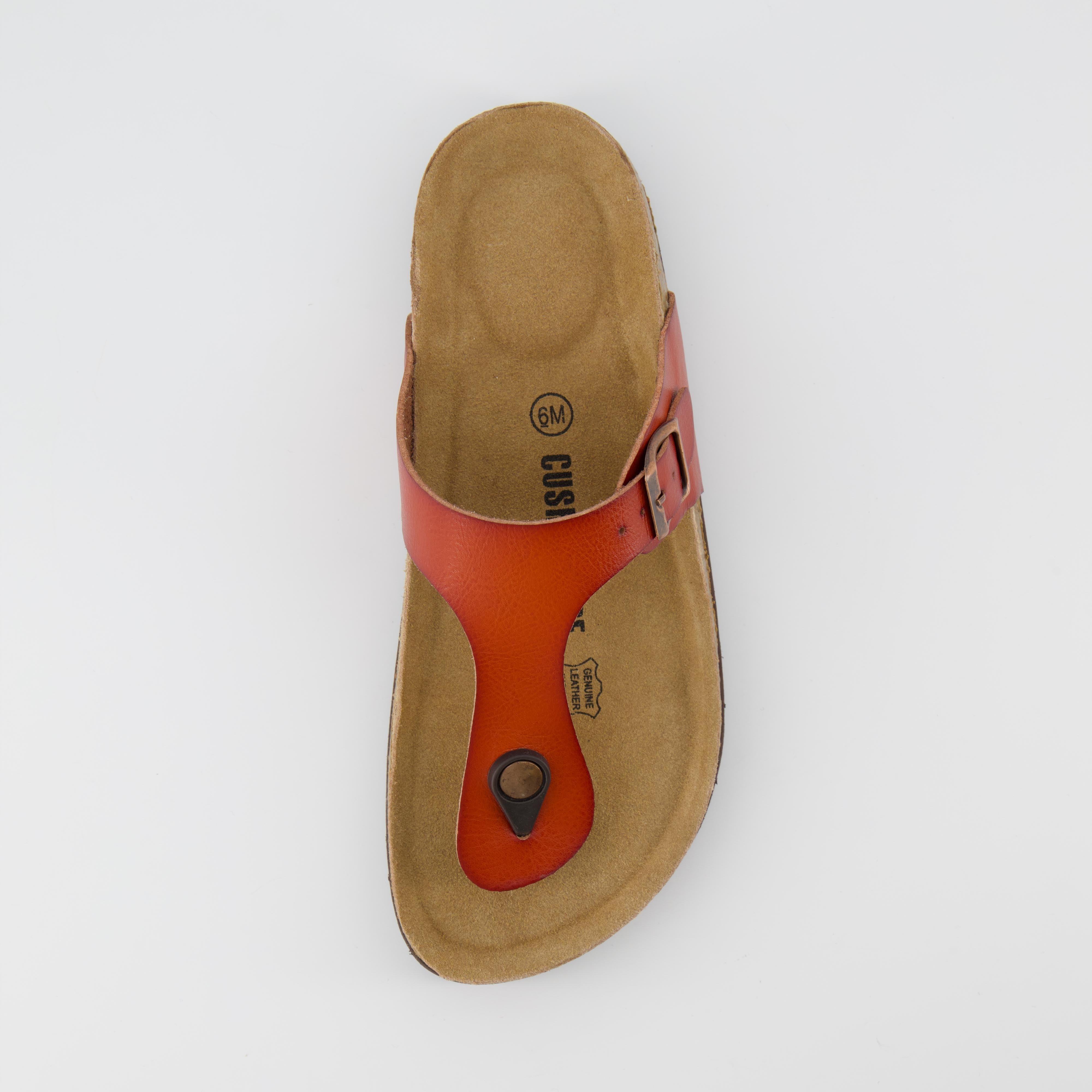 Leah Cork Footbed Thong Sandal